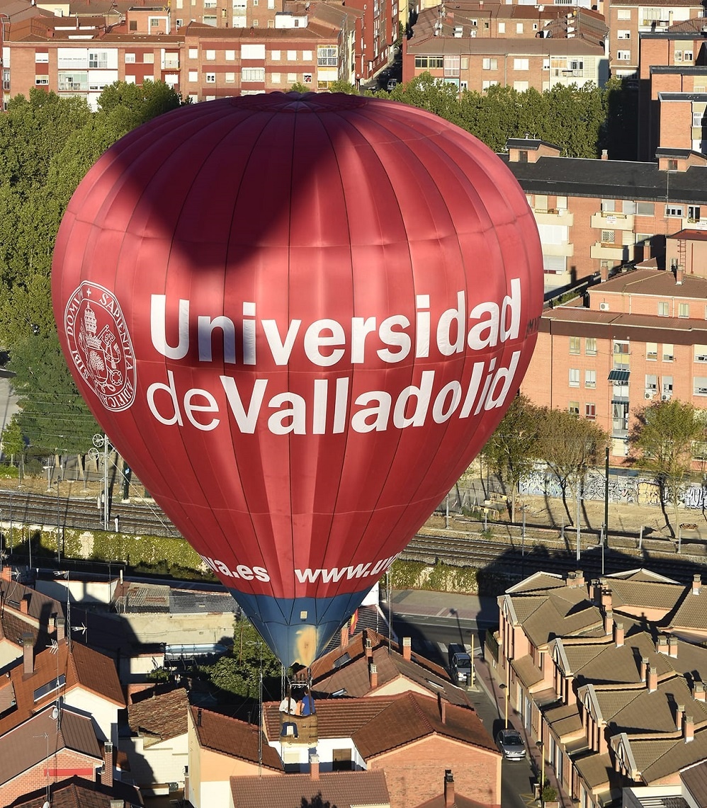 El Globo Aerostático de la UVa, en los cielos de Valladolid