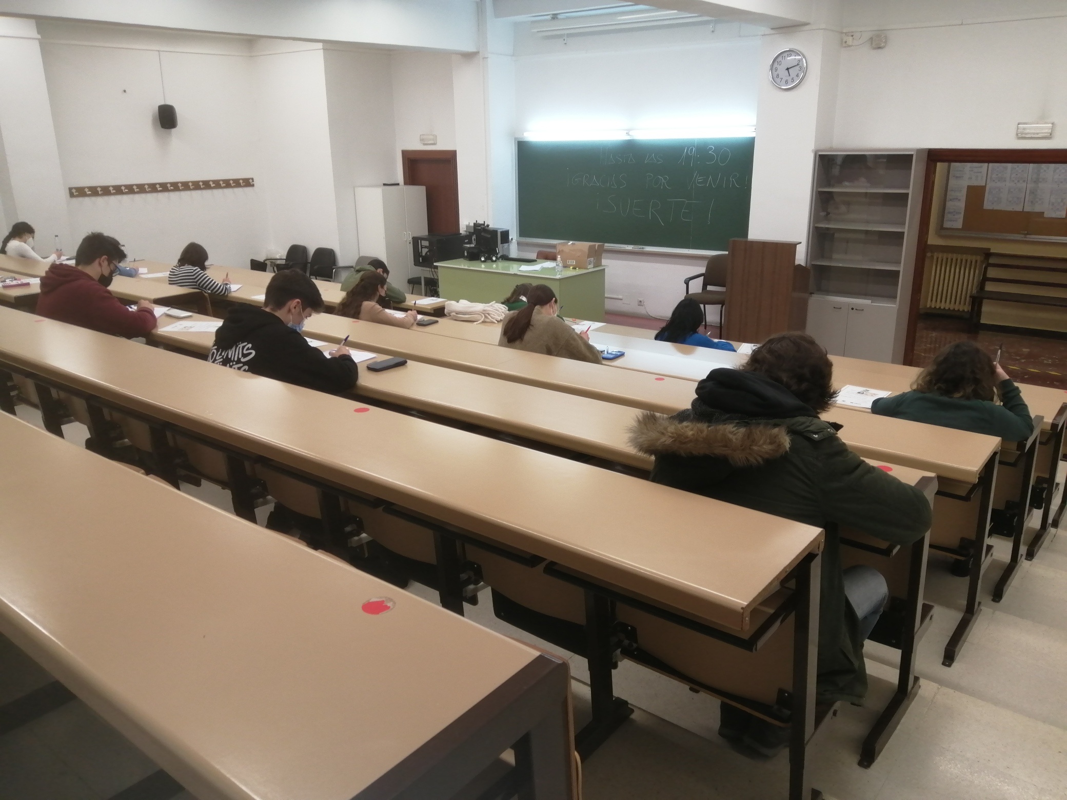 Pruebas de la fase autonómica de la Olimpiada de Biología celebradas en la UVa el 4 de febrero