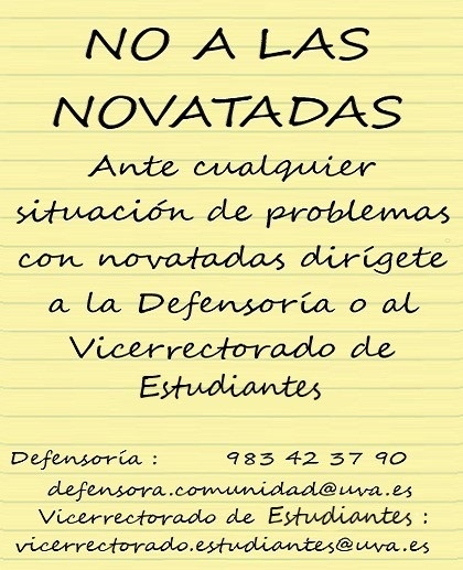 Las novatadas están prohibidas y pueden suponer la expulsión de la universidad