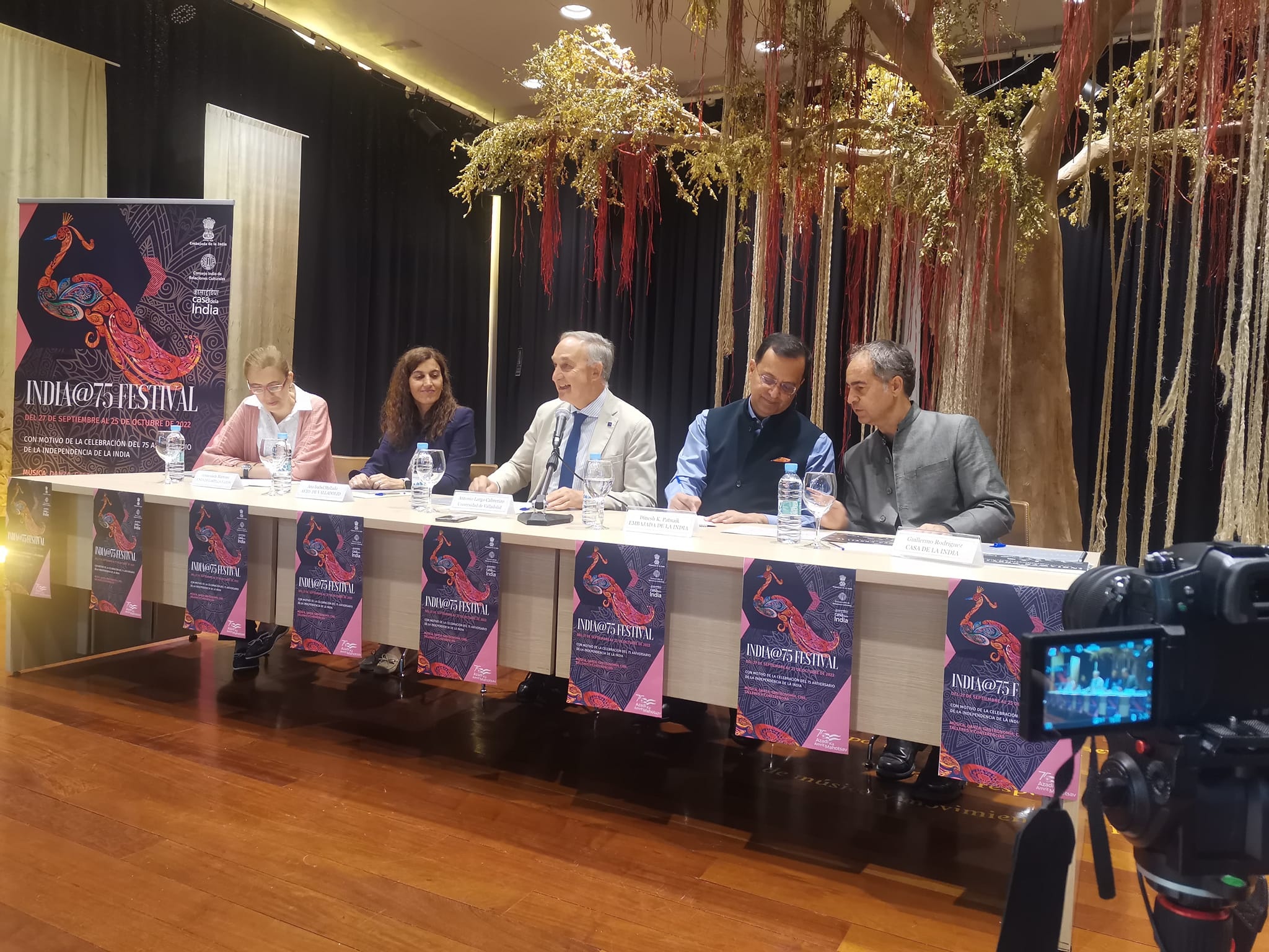 Presentación del Festival India@75