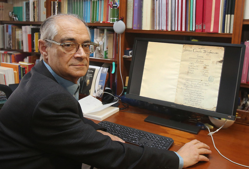 Germán Vega, catedrático de Literatura Española de la UVa