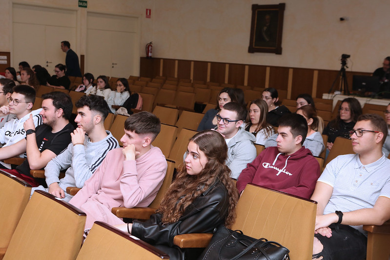 Estudiantes asistentes a las jornadas