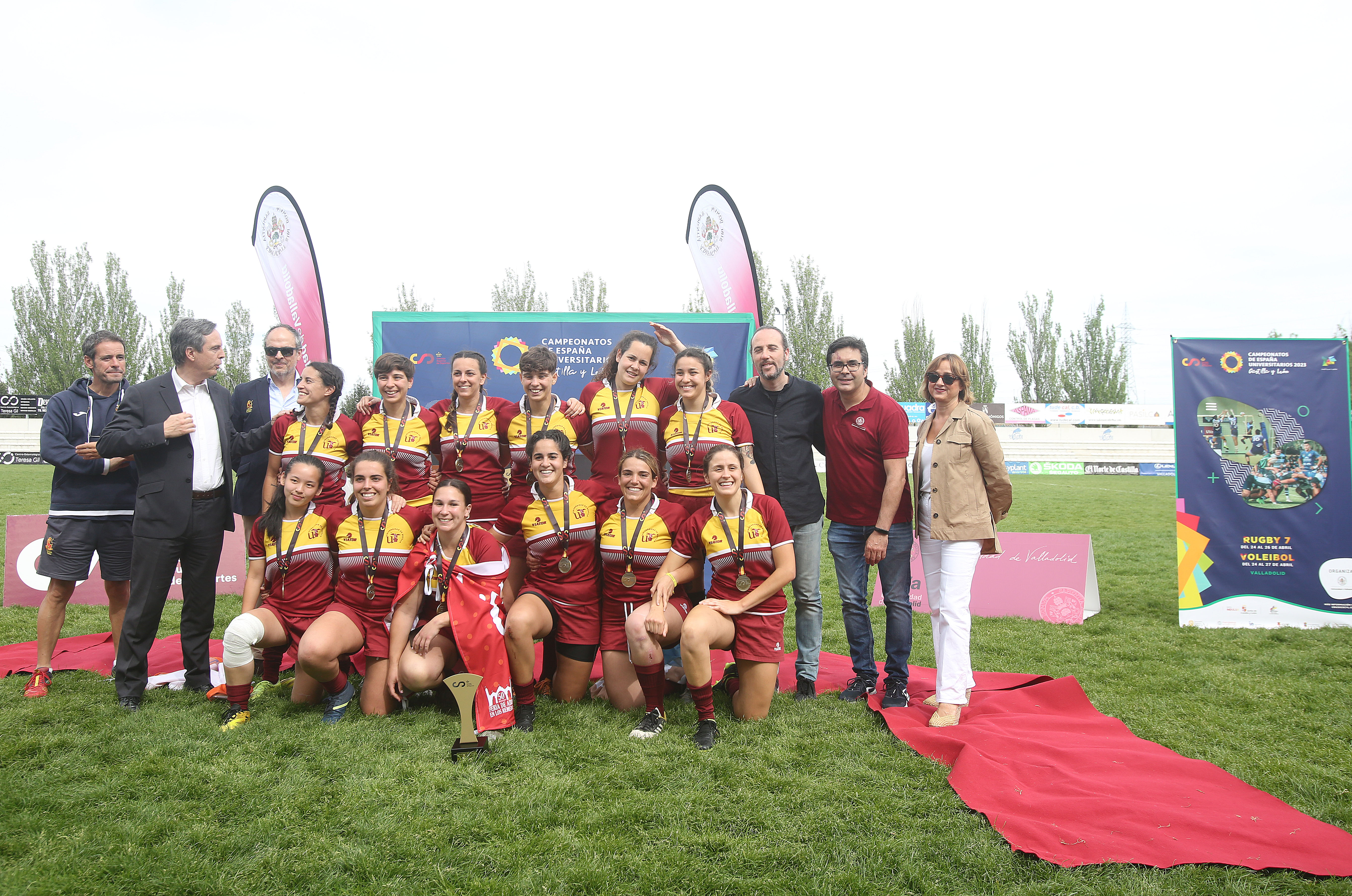 La Universidad de Sevilla se proclama campeona del CEU de Rugby-7, en categoría femenina