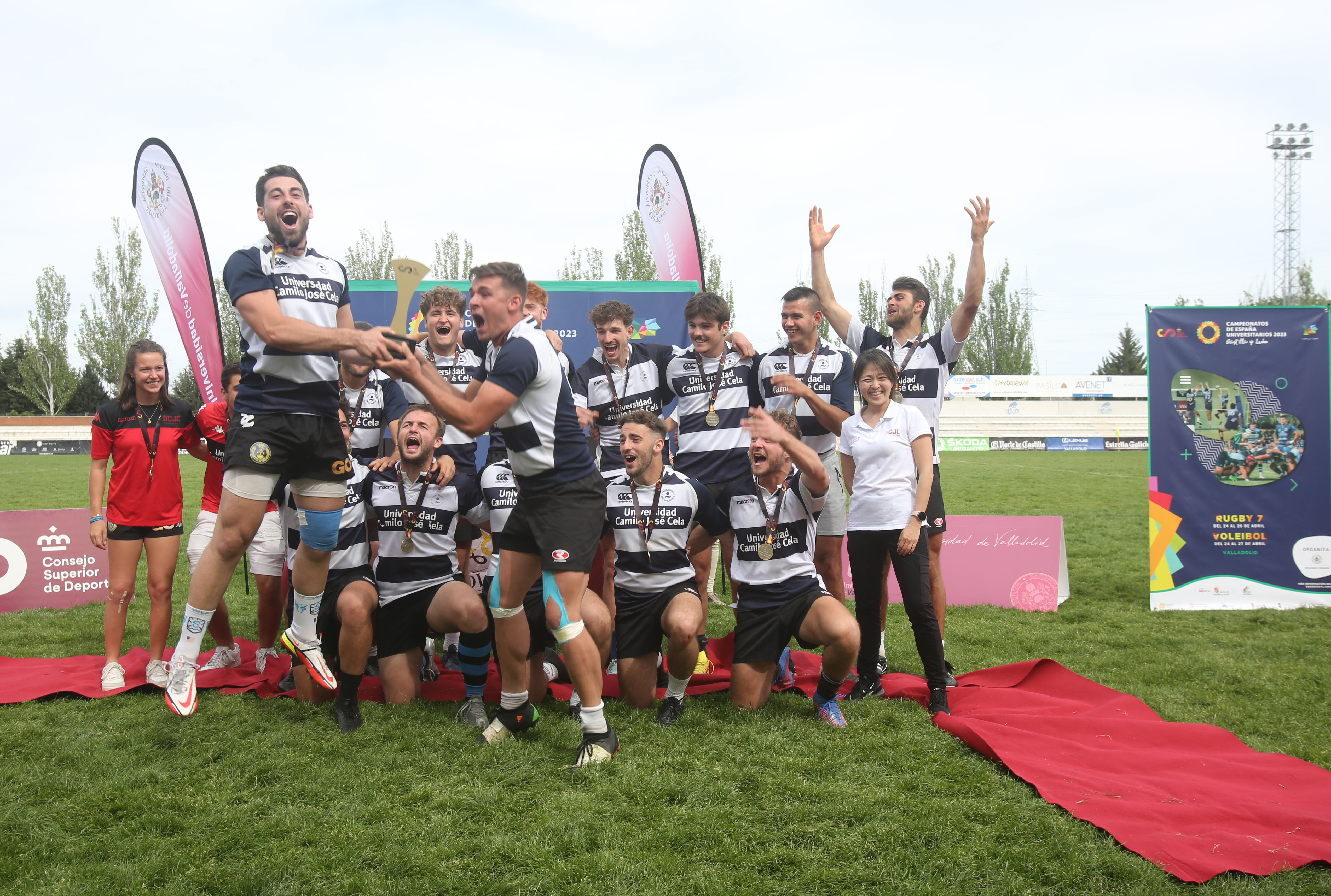 La Universidad Camilo José Cela se proclama campeona del CEU de Rugby-7, en categoría masculina