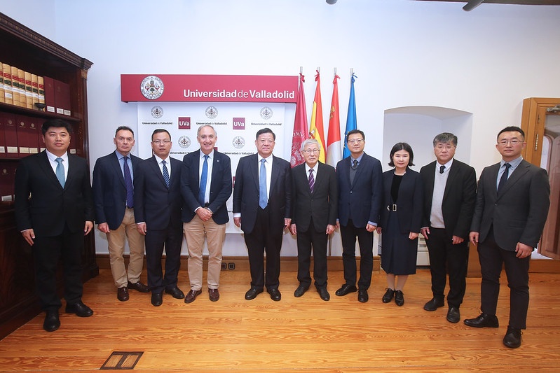 La UVa firma un acuerdo de futura colaboración con la universidad china de Ji Lin