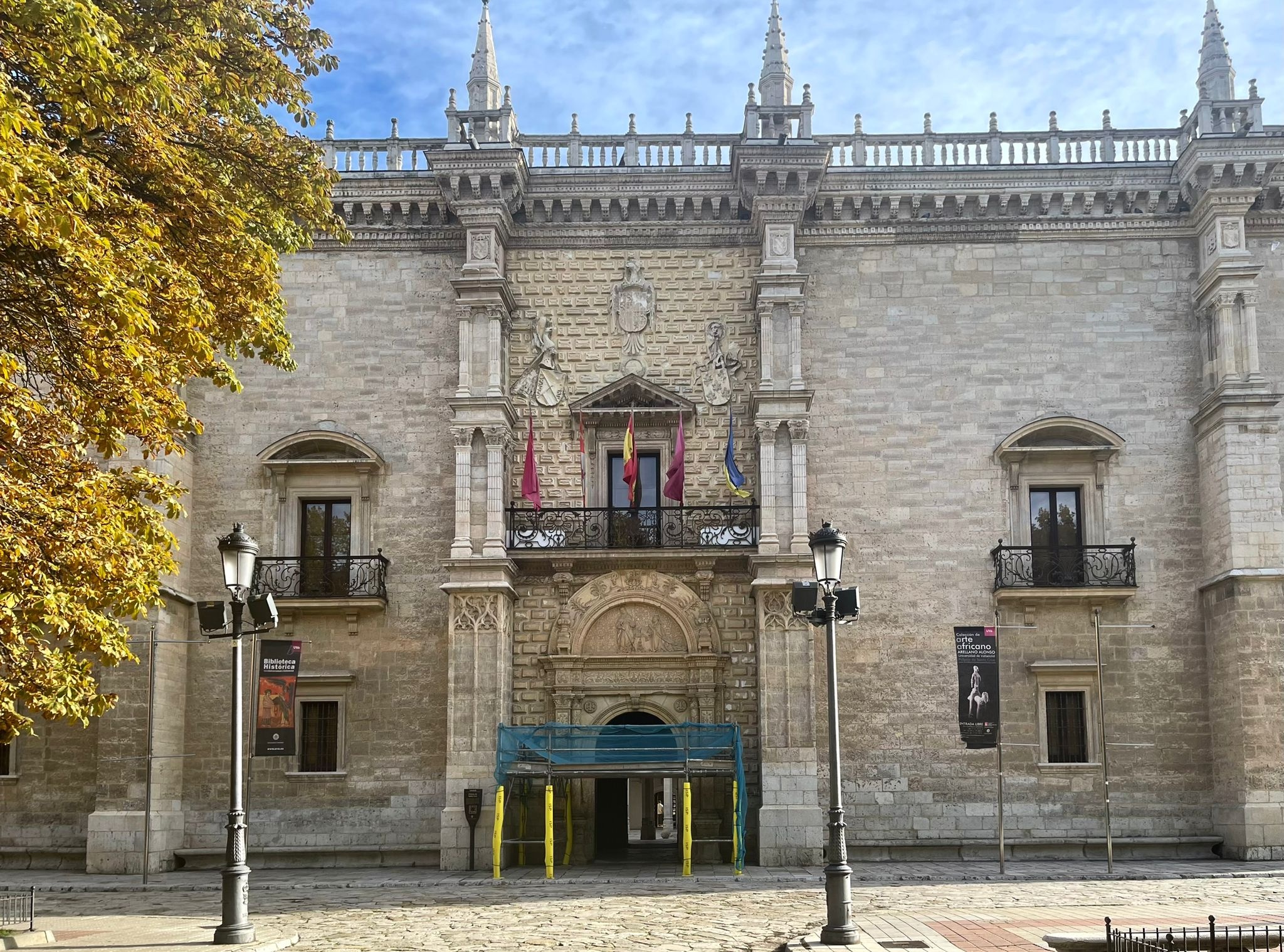 Durante los próximos 9 meses se acometerá la reforma de la fachada del Palacio de Santa Cruz