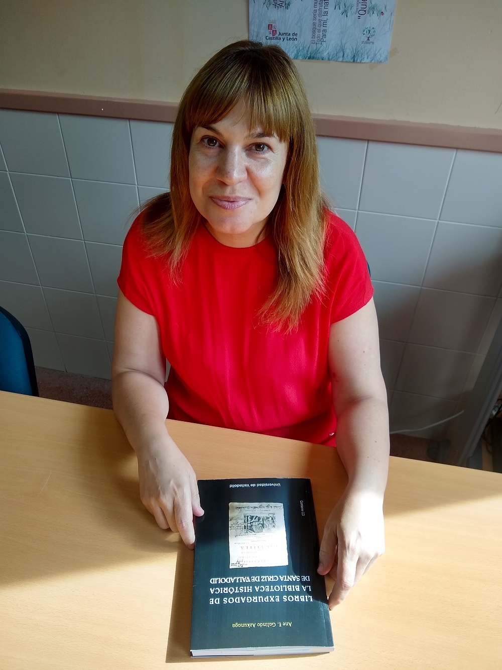 Ane E.Galindo Azkunaga, autora del libro