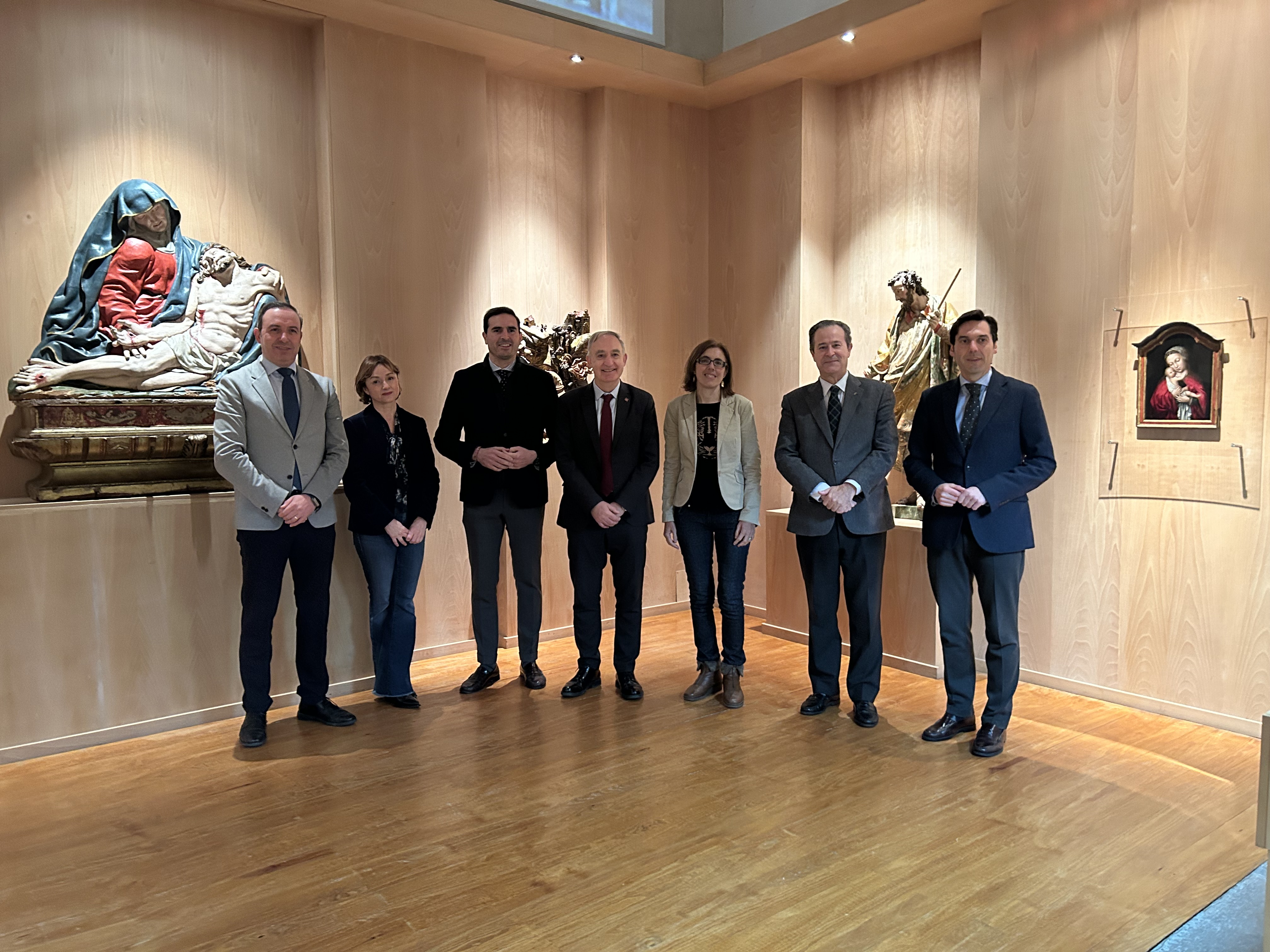 Visita del Rector a la Fundación Museo de las Ferias de Medina del Campo