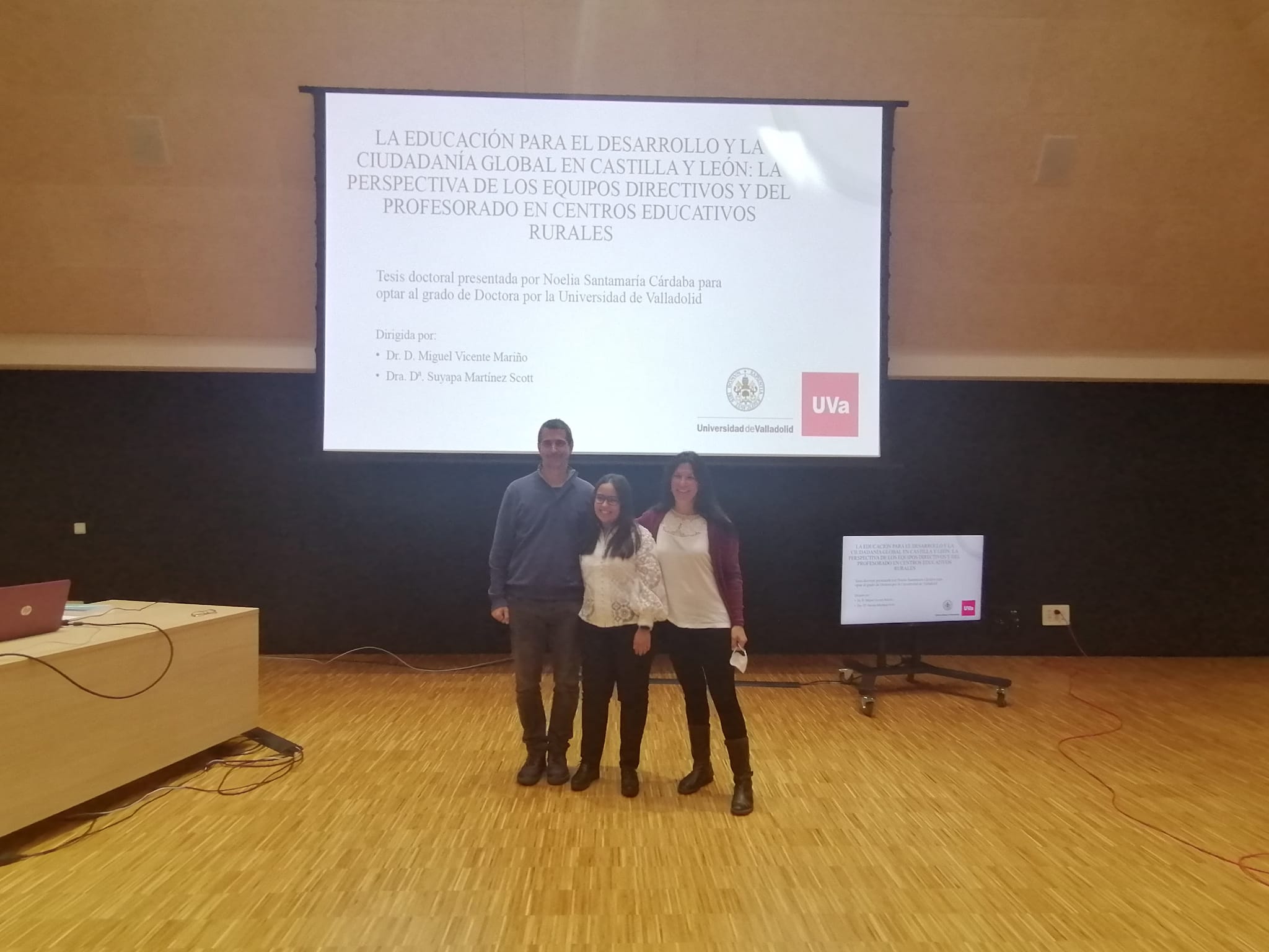 Noelia Santamaría, ganadora de a la mejor Tesis Doctoral