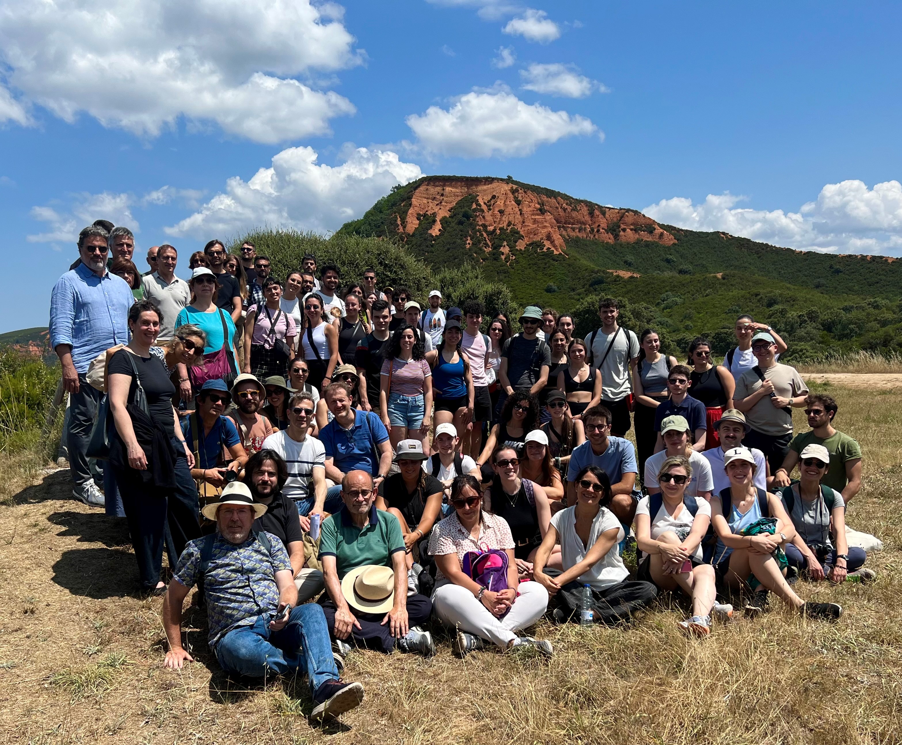 Participantes del Workshop en Las Médulas