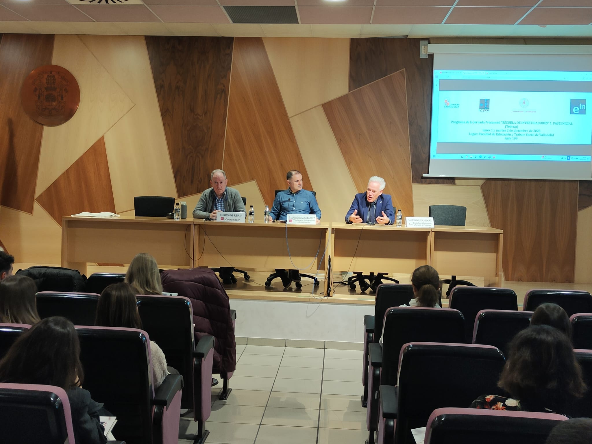Jornada de inauguración en la Facultad de Educación y Trabajo Social