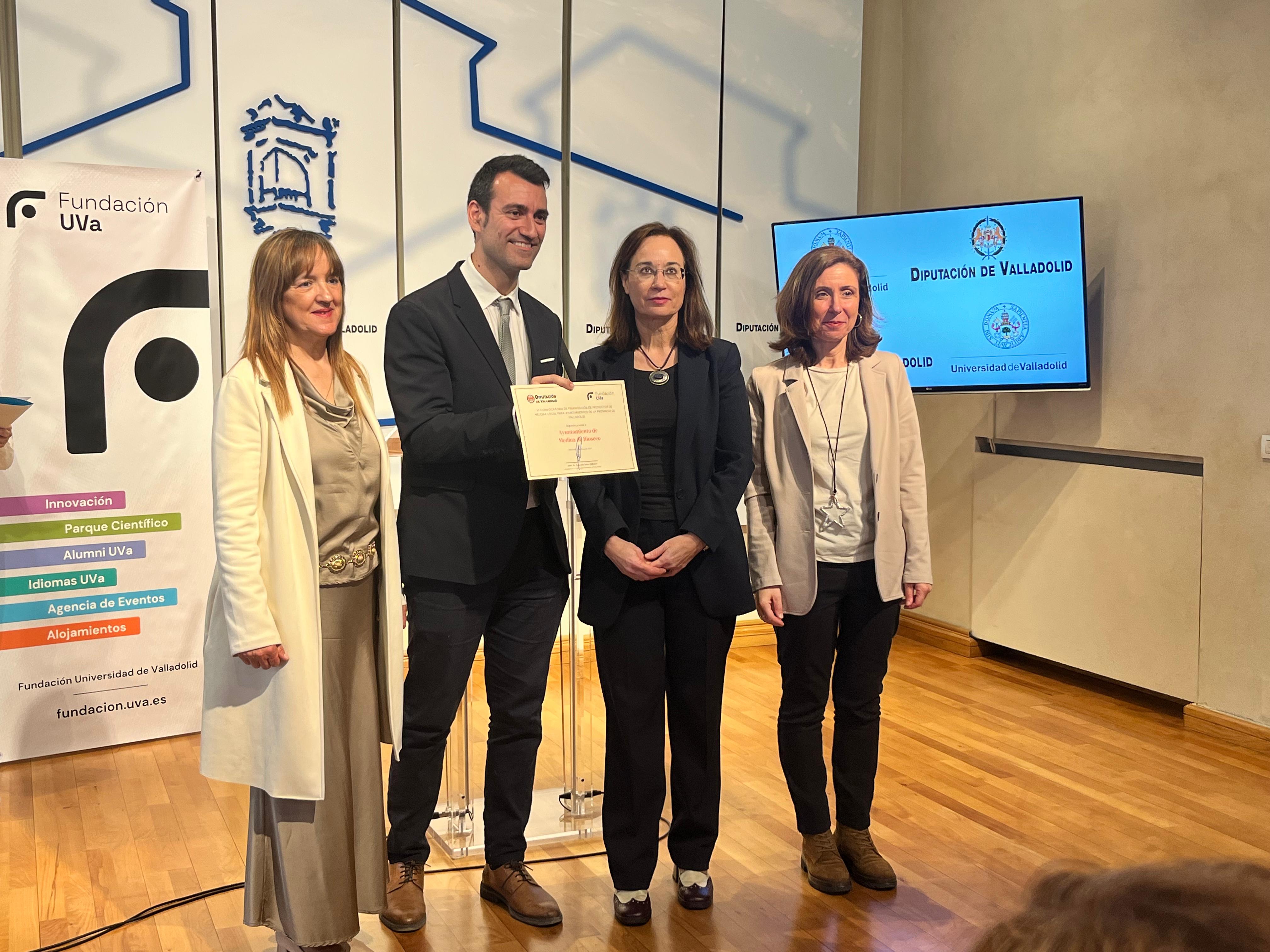 Segundo premio: proyecto ‘Gestión del relevo generacional en el comercio rural’ del Ayuntamiento de Medina de Rioseco