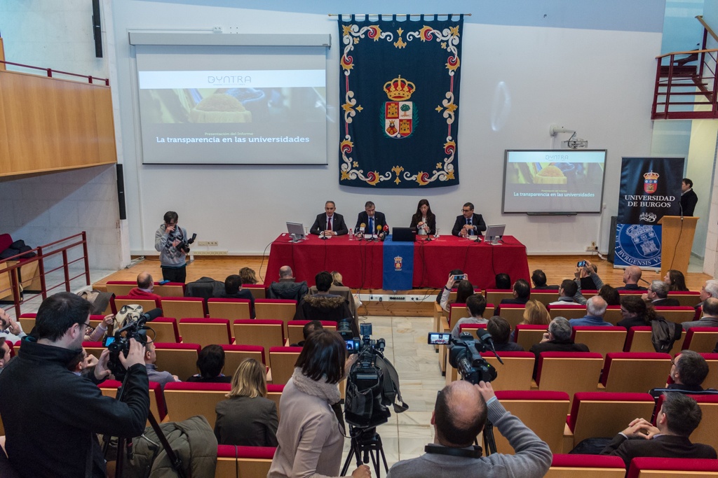 Presentación del Informe Dyntra sobre transparencia