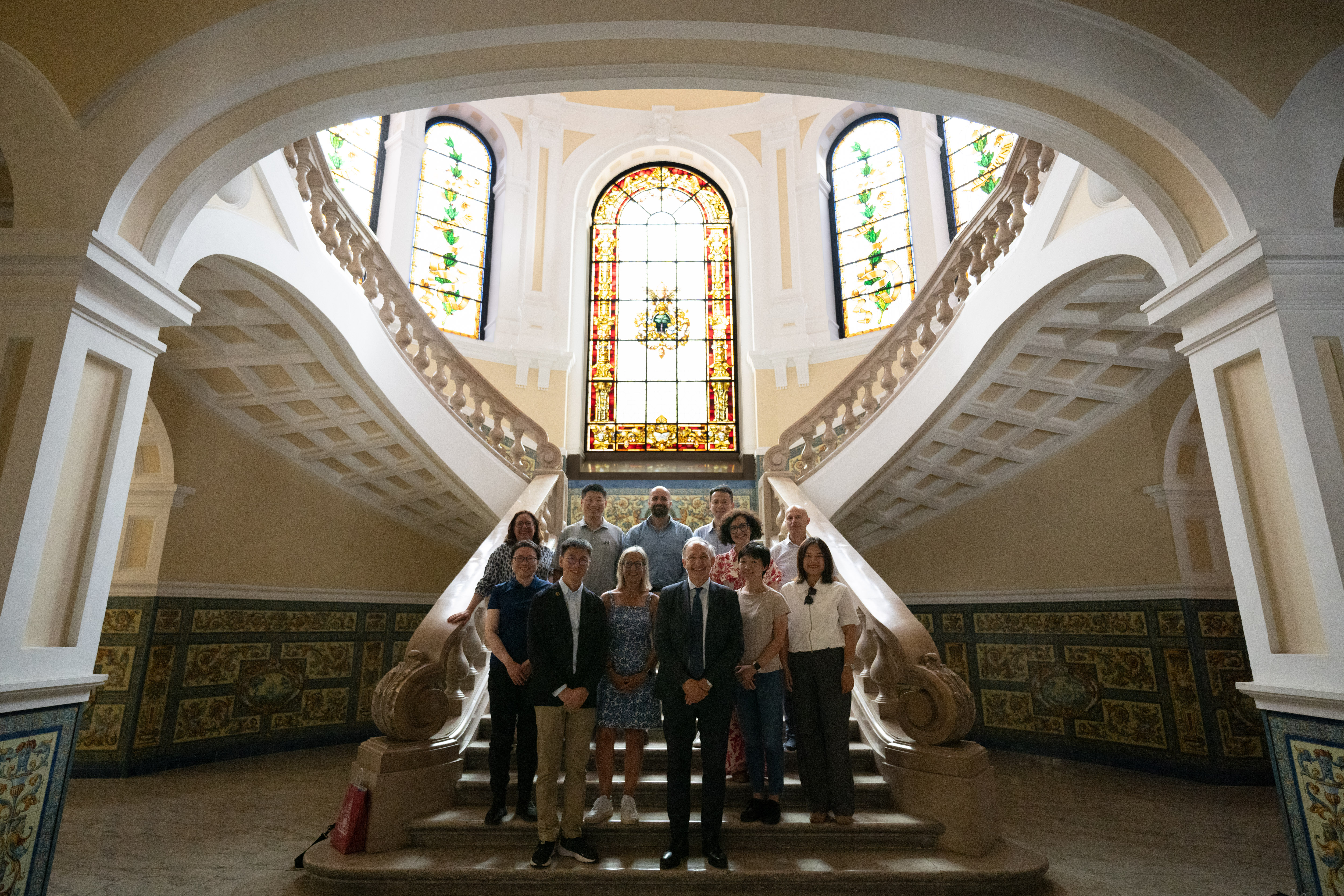 Influyentes profesionales chinos del ámbito de la educación superior visitan la Universidad de Valladolid