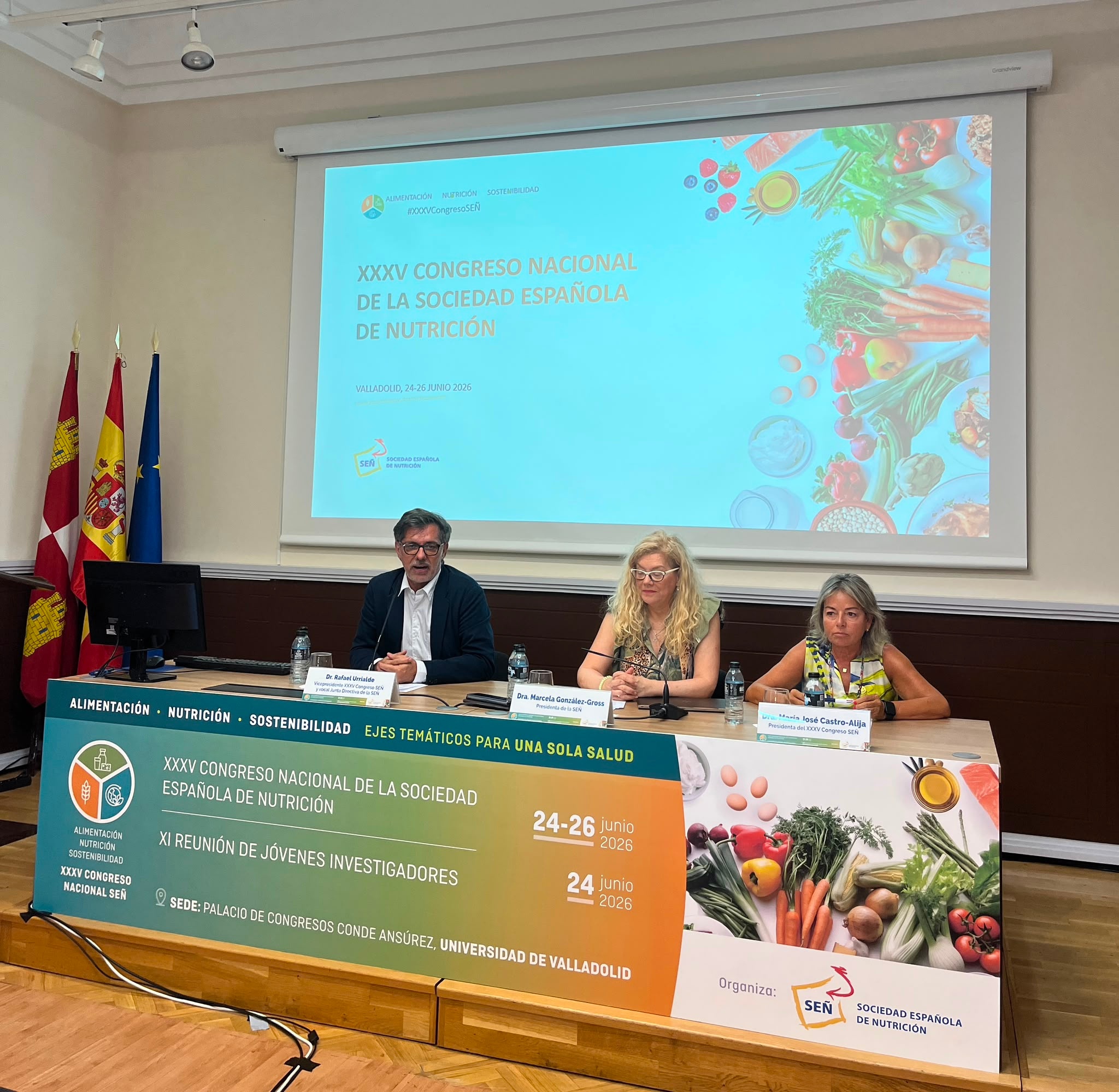 Presentación del Congreso ante los medios de comunicación