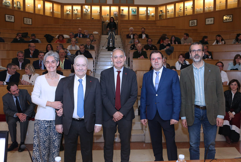 María Jesús González, José Carlos Pastor, Antonio Largo, Luis Ángel Merino y Raúl Martín Herranz.