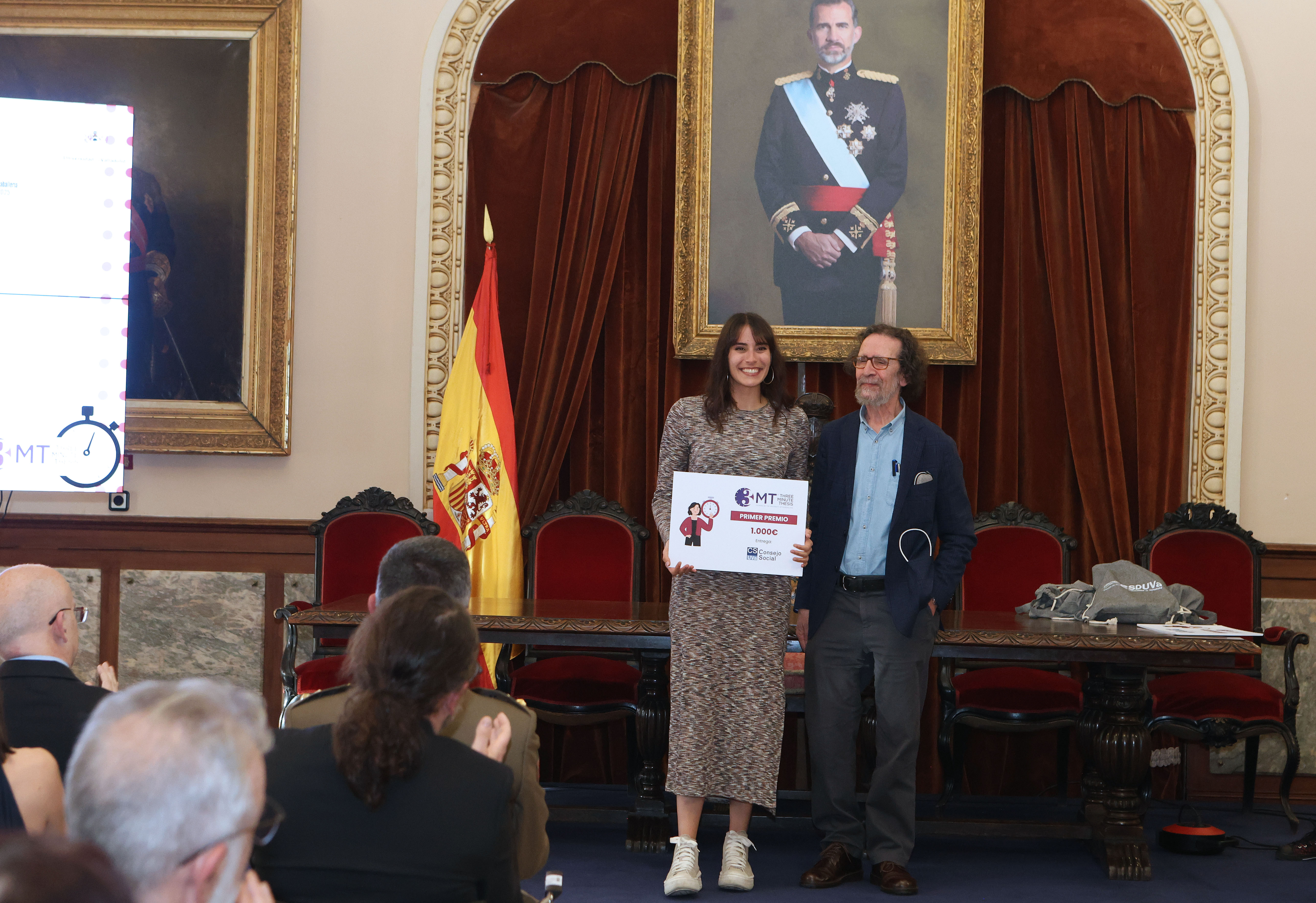 Isabel Muñoz de Frutos logró la mayor puntuación del jurado con su presentación Poliespán, poliespán… ¡qué invento el poliespán!