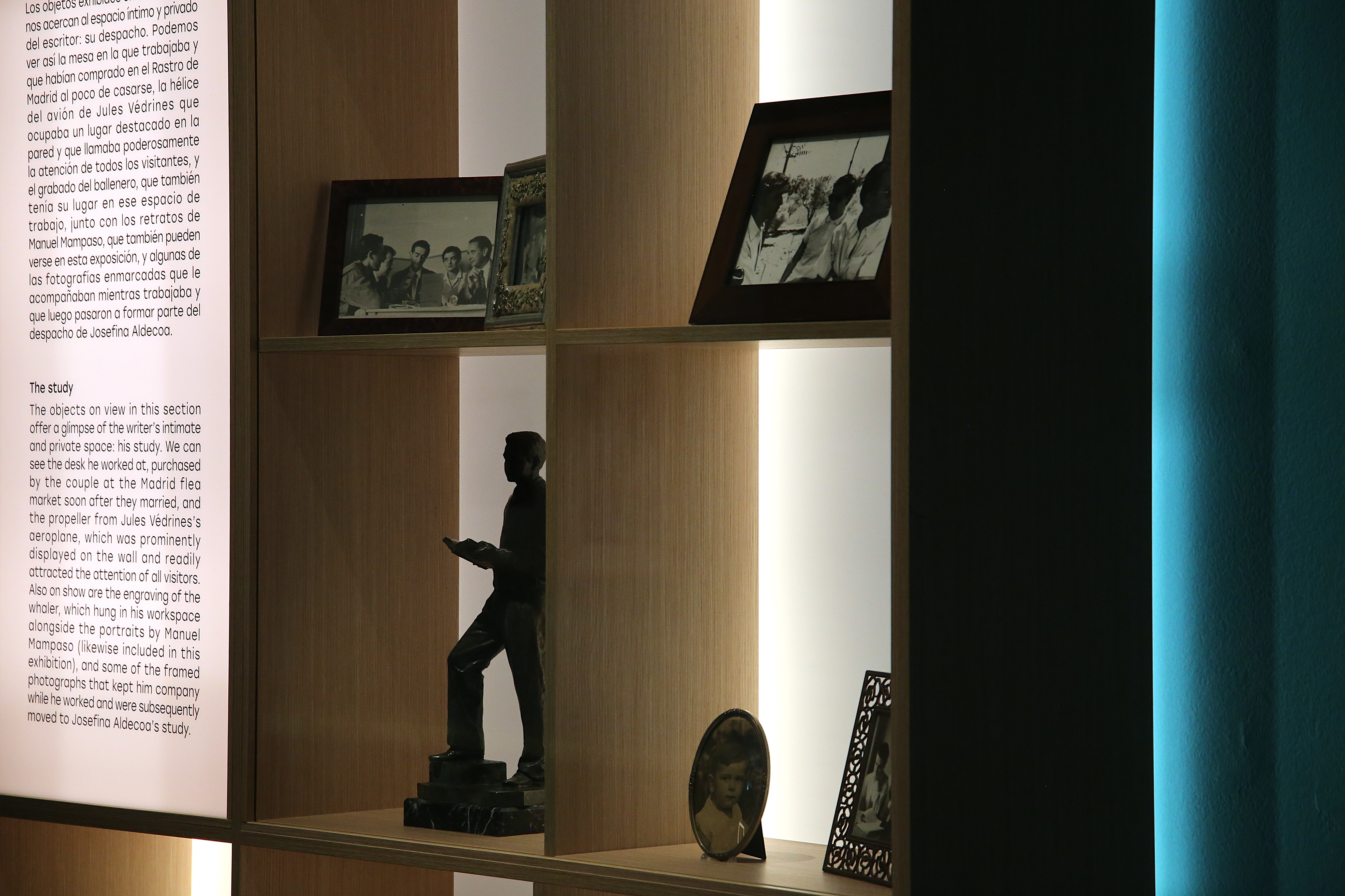 Exposición en la BNE de Ignacio Aldecoa y Carmen Martín Gaite