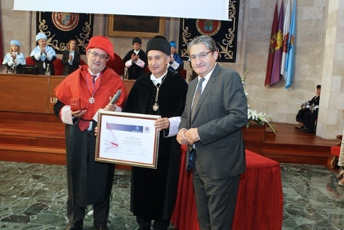 Entrega del Premio Consejo Social a Jesús Quijano