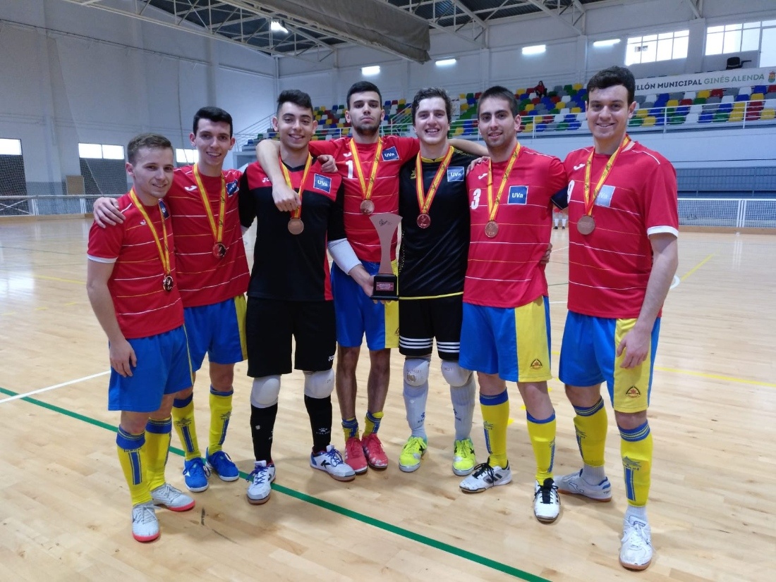 Equipo fútbol sala de la UVa