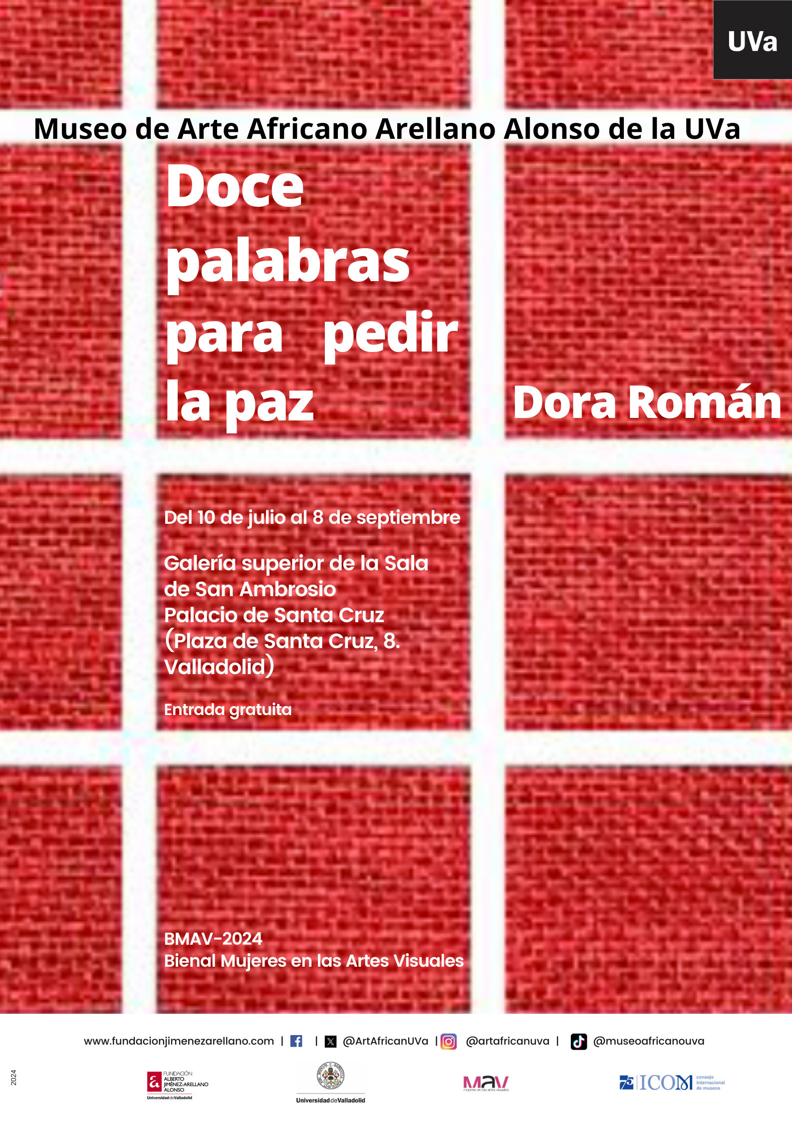 Exposición "Doce palabras para pedir la paz"