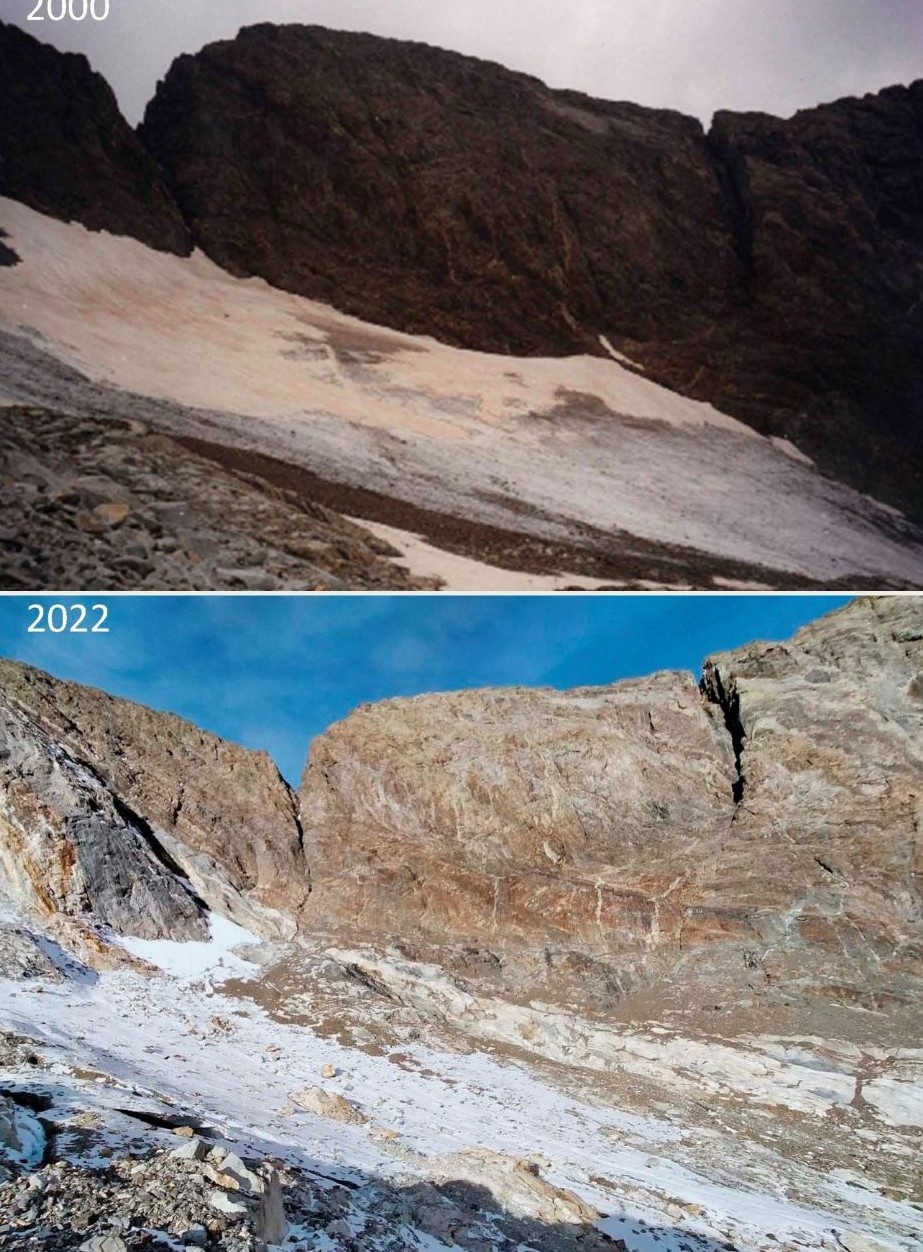 Desaparición glaciar
