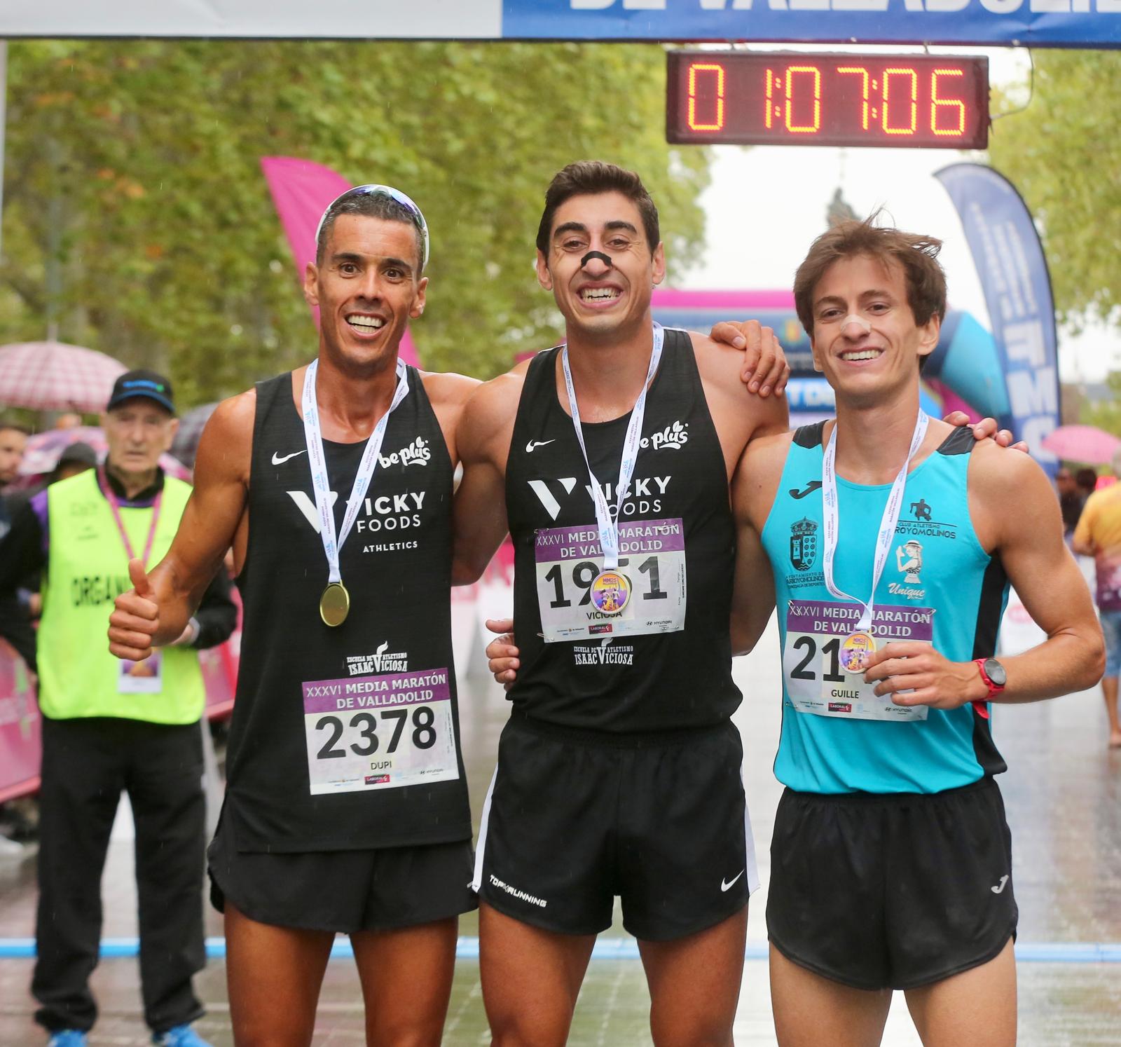 El estudiante de la UVa Vicente Viciosa gana la Media Maratón Ciudad de Valladolid