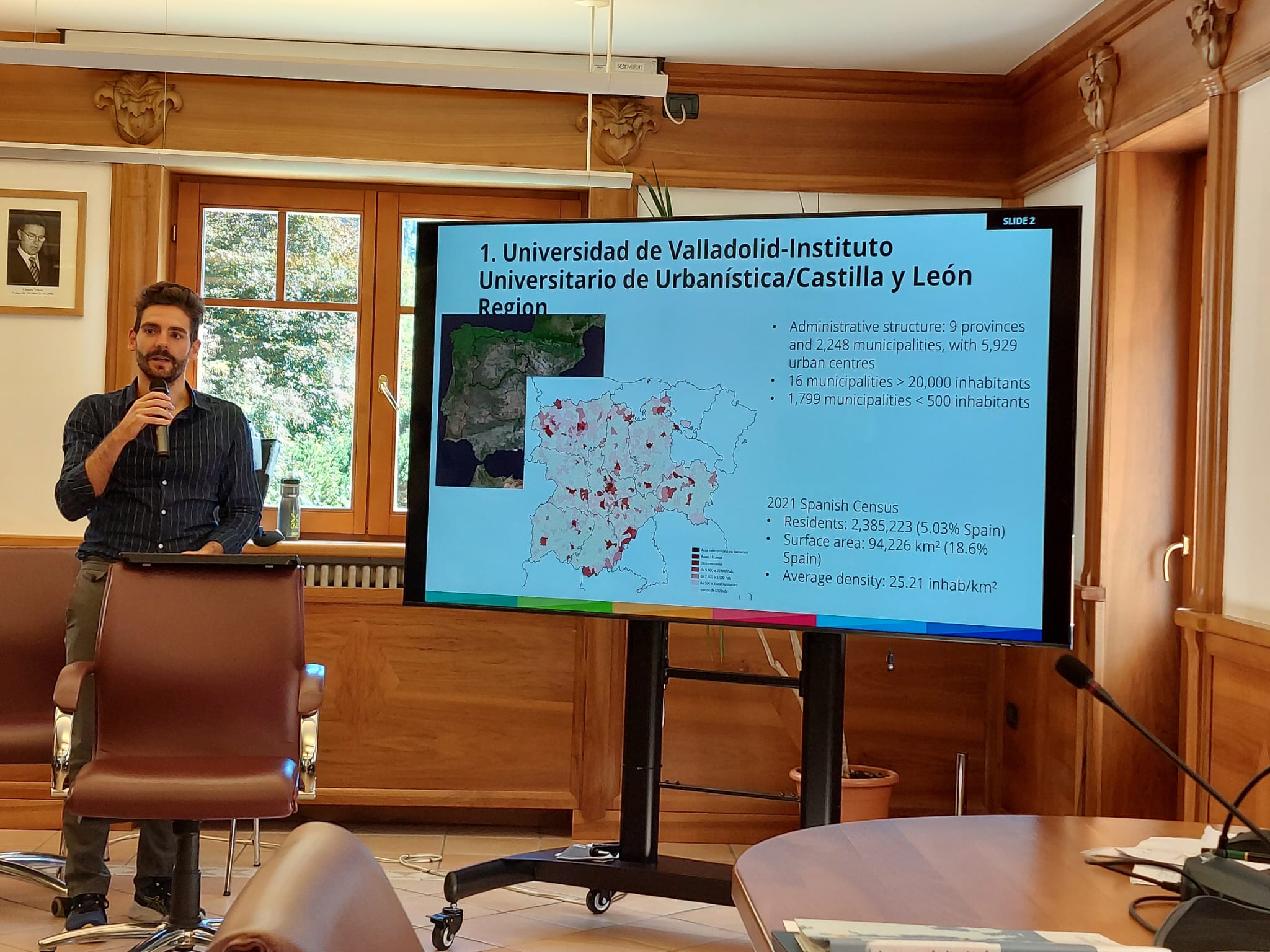 Un investigador Ramón y Cajal del Instituto de Urbanística asesora sobre la política de vivienda en la provincia de Trento