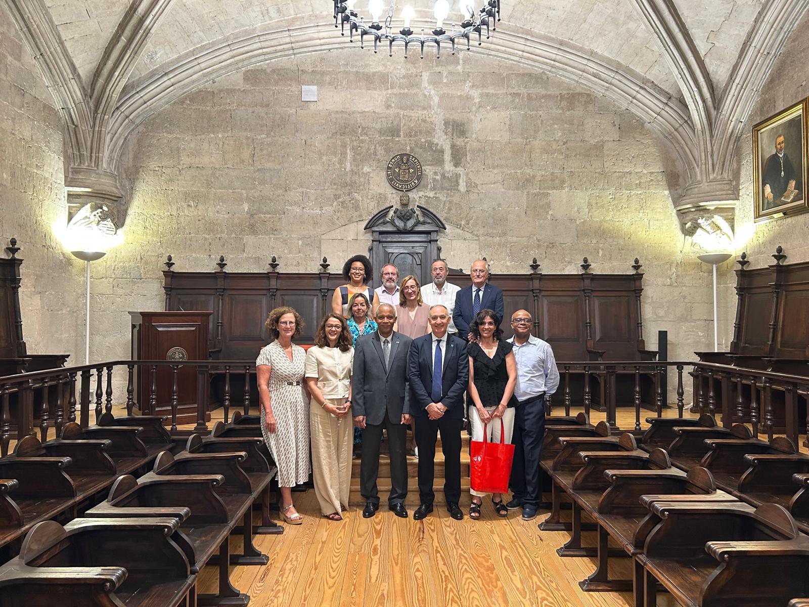La Universidad de Valladolid inaugura el Aula Mindelo-UVa para reforzar su alianza estratégica con Cabo Verde