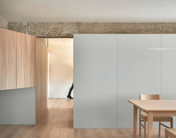 Finalista: Piso NES (Burgos). Álvaro Moral García, Pablo Cendón Segovia, Daniel González García (MADE V. arquitectos)