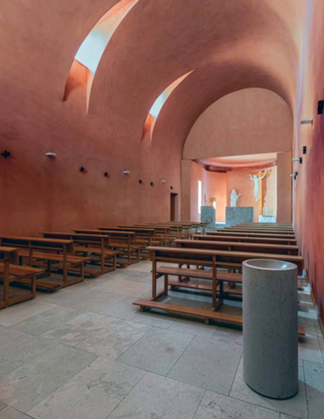 Premio: Capilla para Seminario Mayor en Plasencia (Cáceres). Fernando Zaparaín Hernández, Pablo Guillén Llanos, (AMAS4 ARQUITECTURA Y URBANISMO).