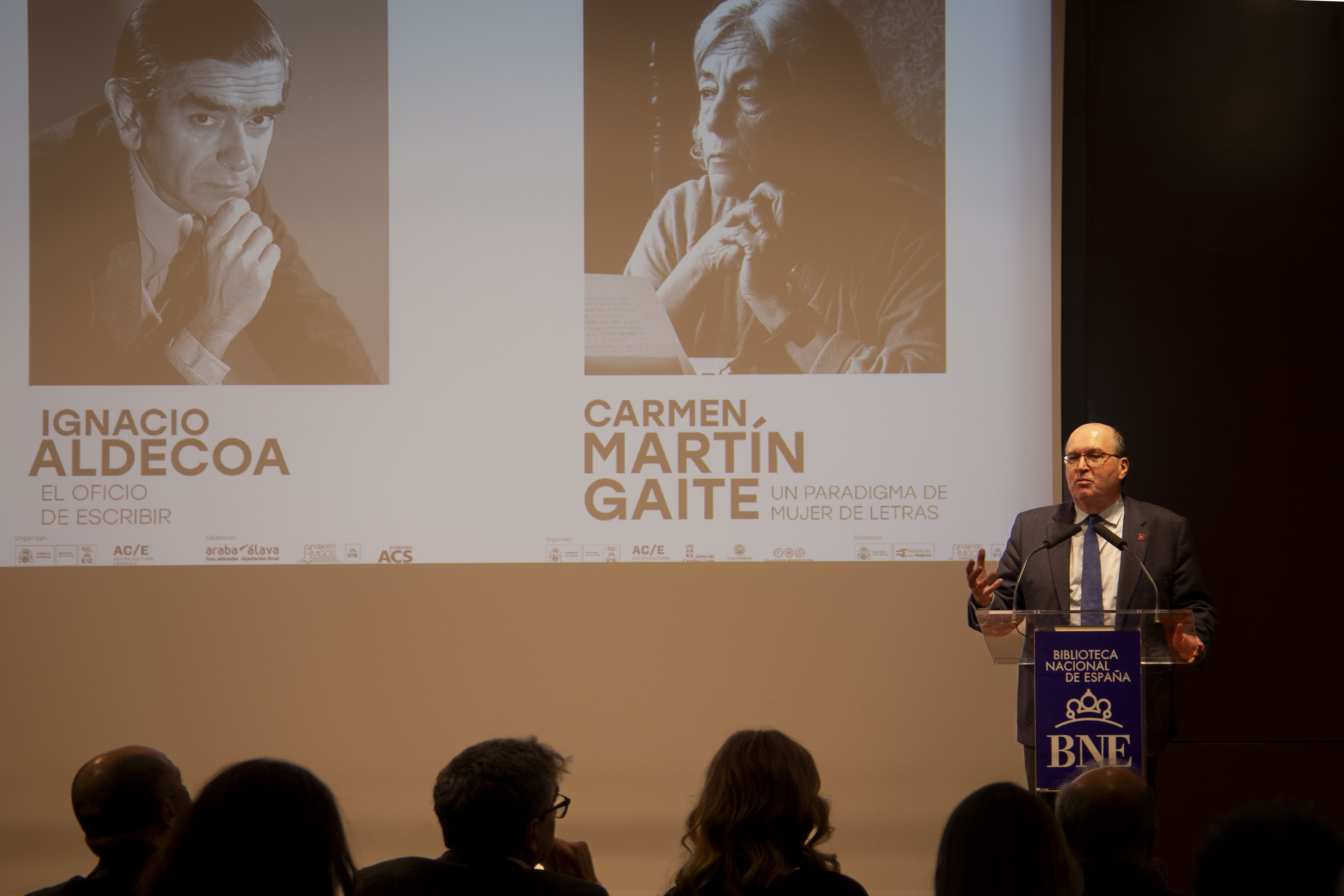 José Ramón González, durante su intervención