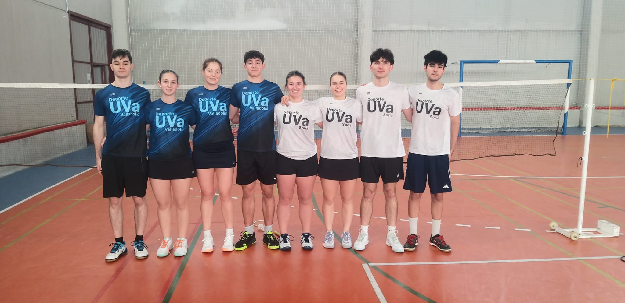 Participantes en la modalidad de Bádminton