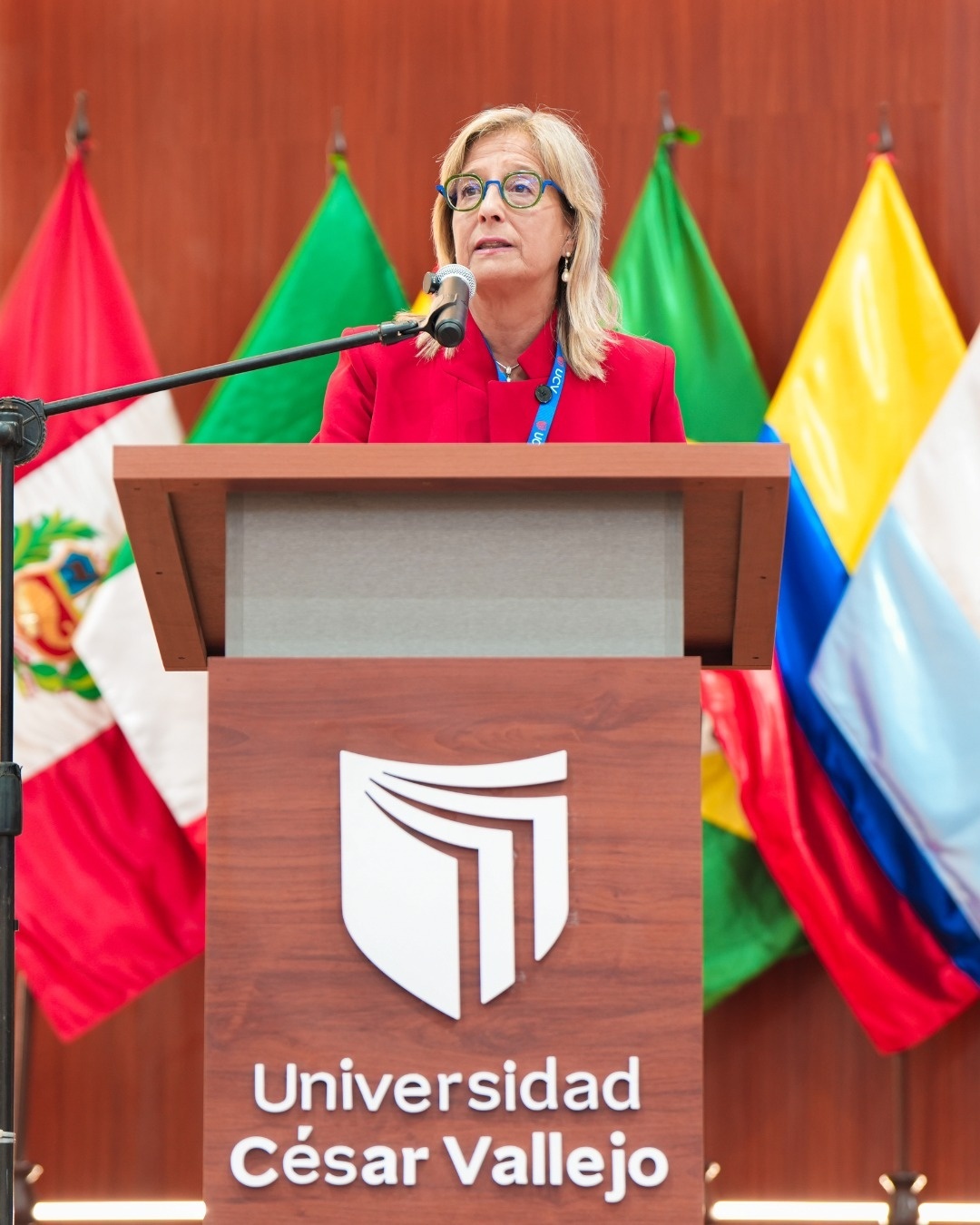 Pilar Garcés, durante su intervención