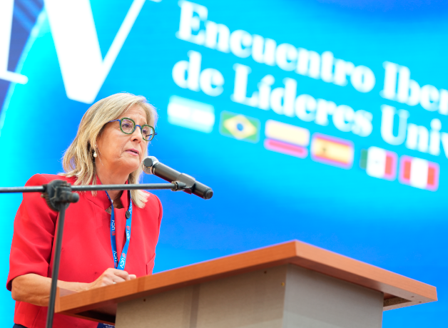 Pilar Garcés, durante su intervención