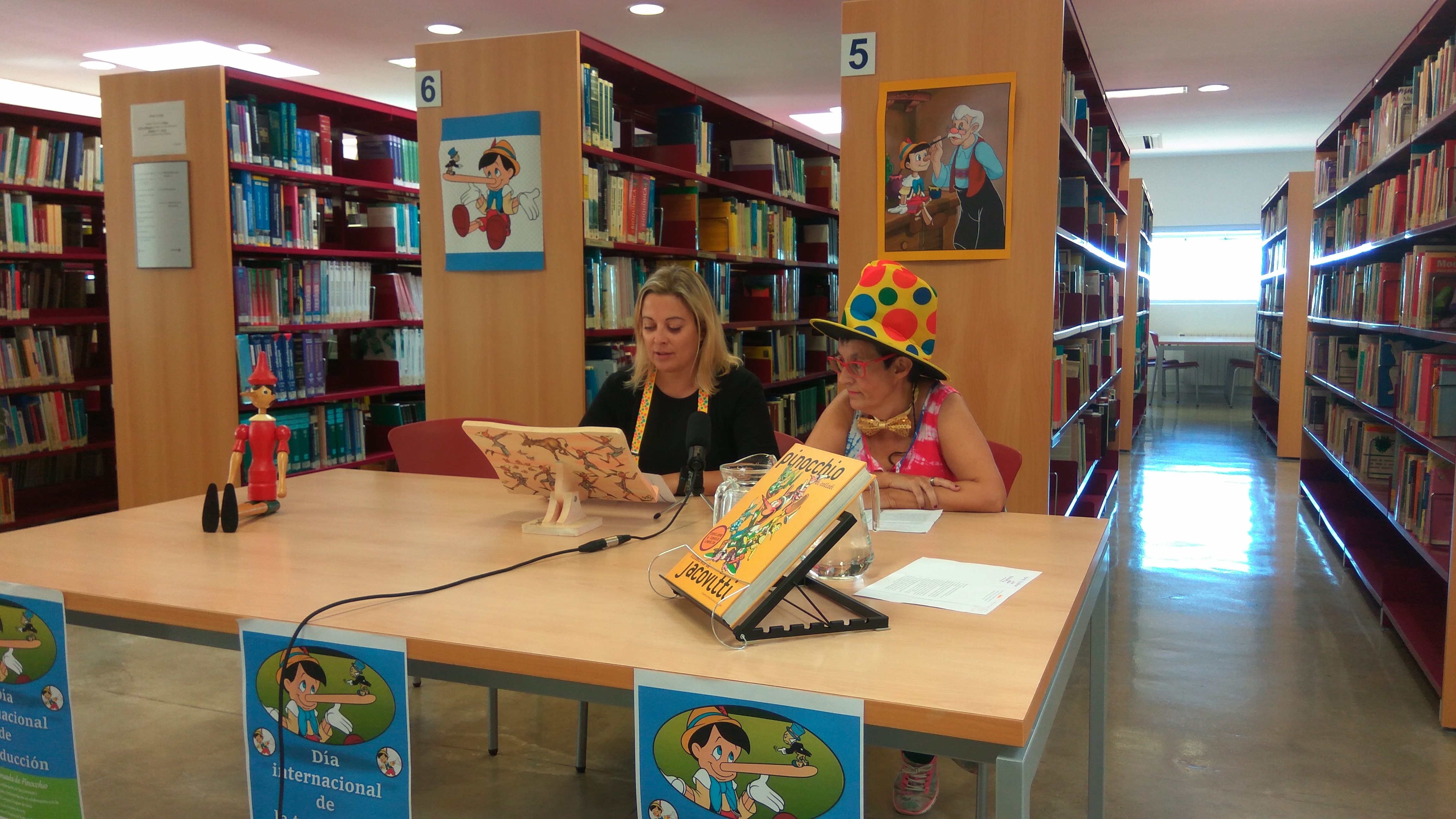 Lectura continuada de la obra Pinocho