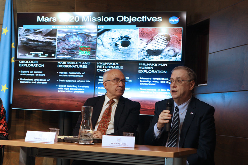 Intervención de Anthony Carro, por la NASA