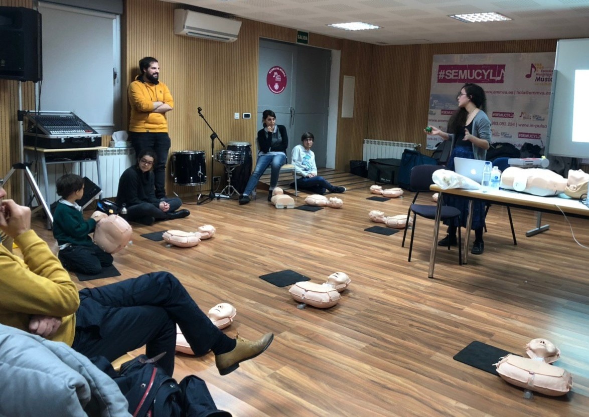 Alumnos de Medicina en la EMMVA