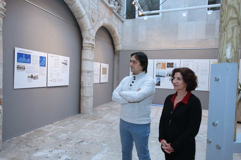 Javier Blanco Mata e Isabel Vicente Maroto, comisarios de la exposición