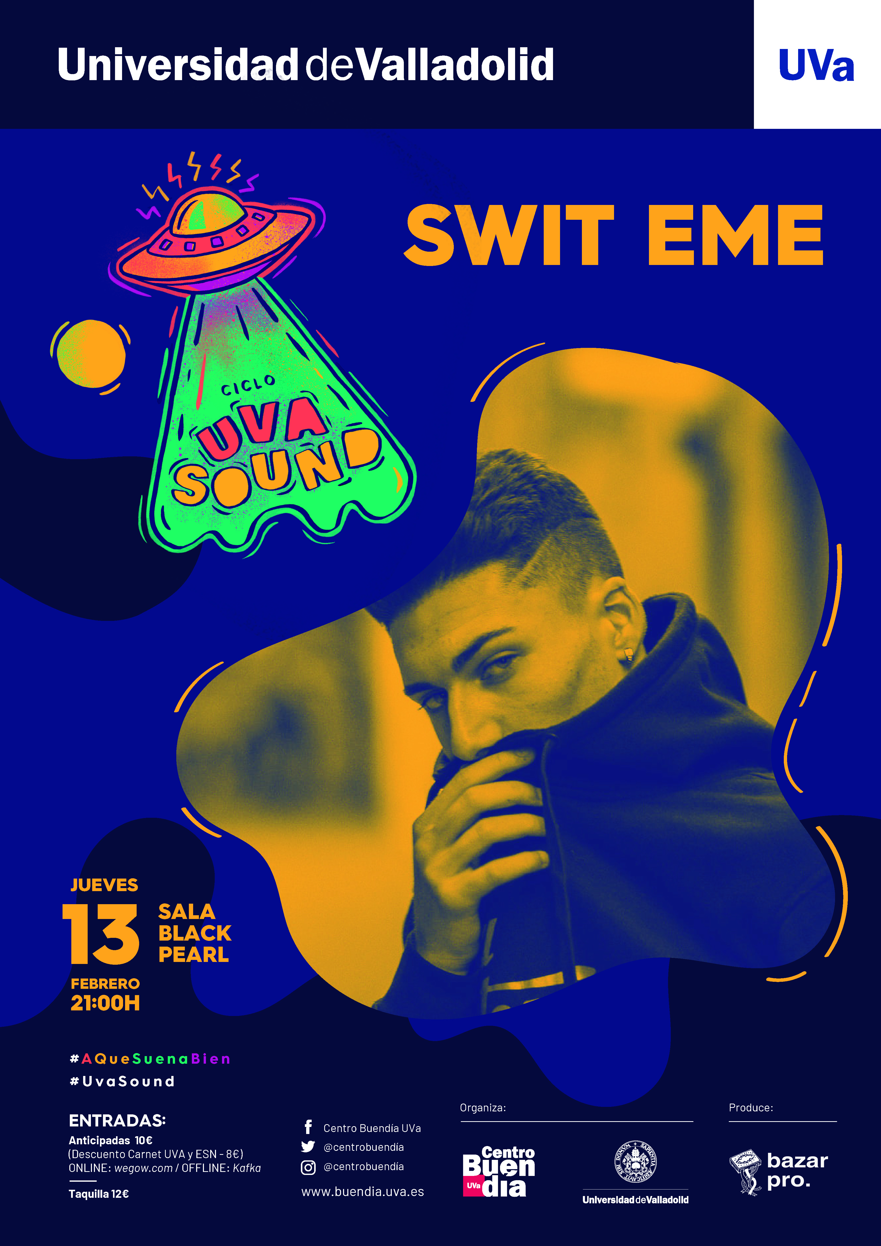 Cartel del concierto de Swit Eme