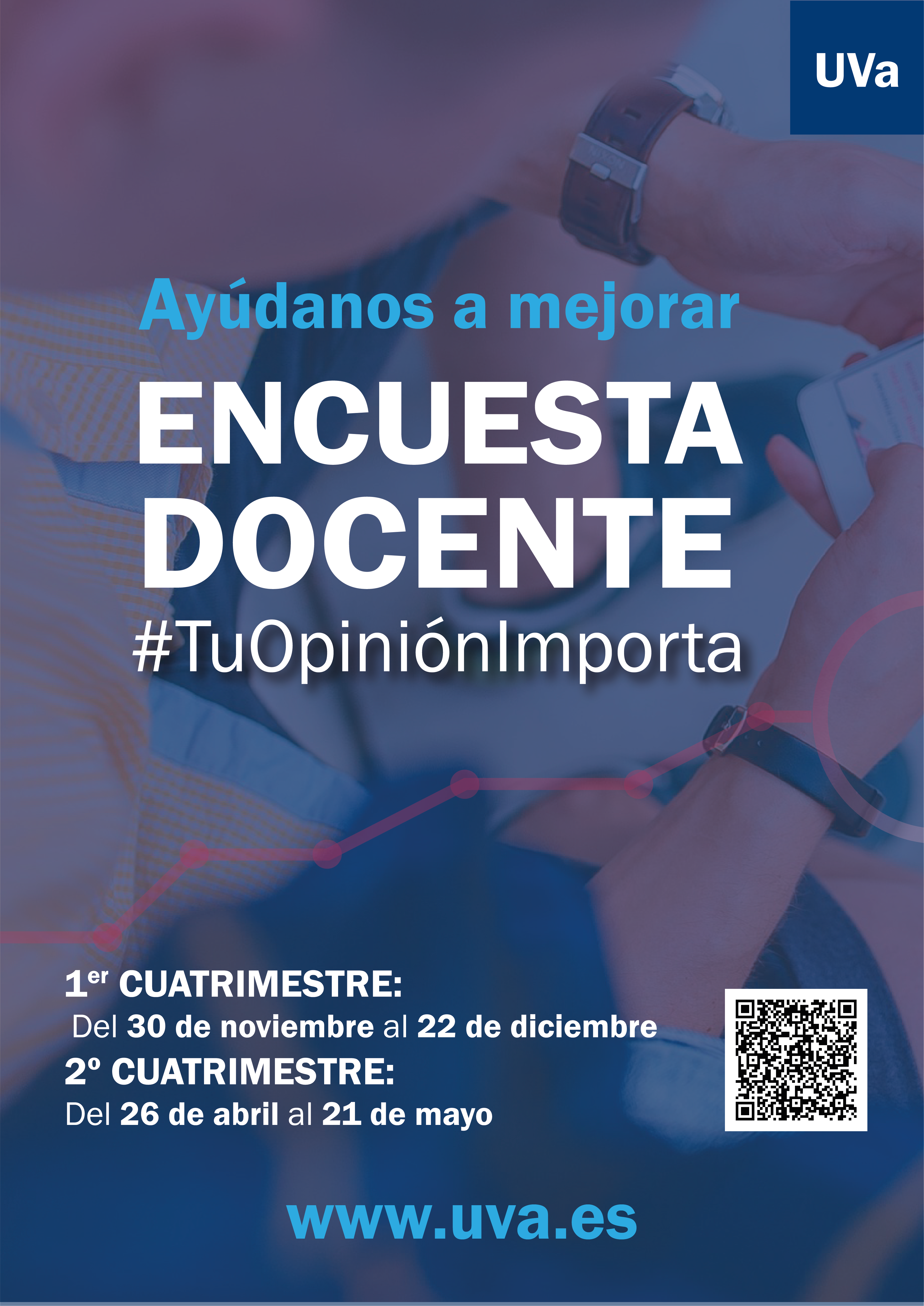 Cartel de la Encuesta Docente