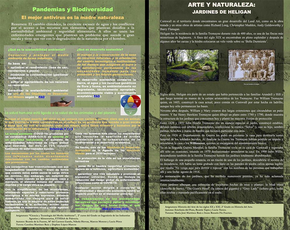 Exposición "Medioambiente y Sostenibilidad. Un muro por el futuro"