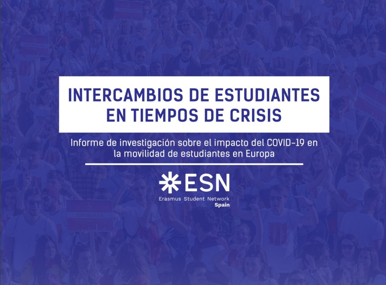 Imagen de la portada del estudio de Erasmus Student Network-ESN