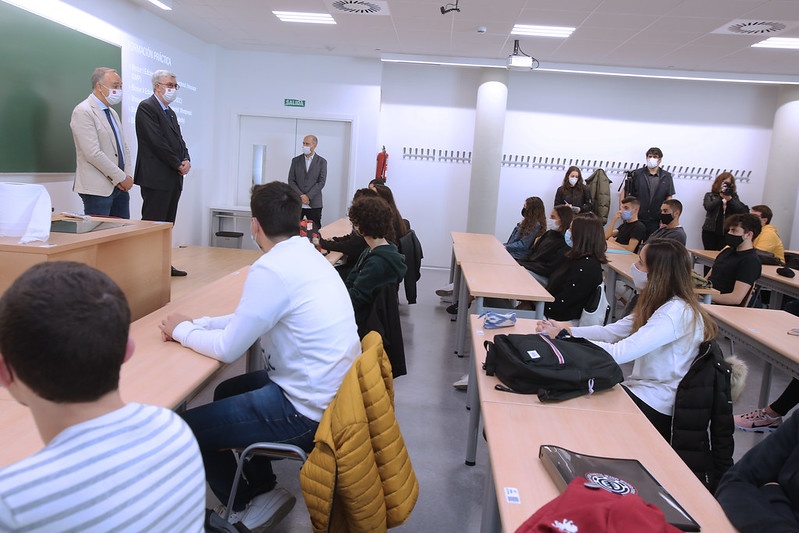 Aulario de la Escuela de Ingenierías Industriales