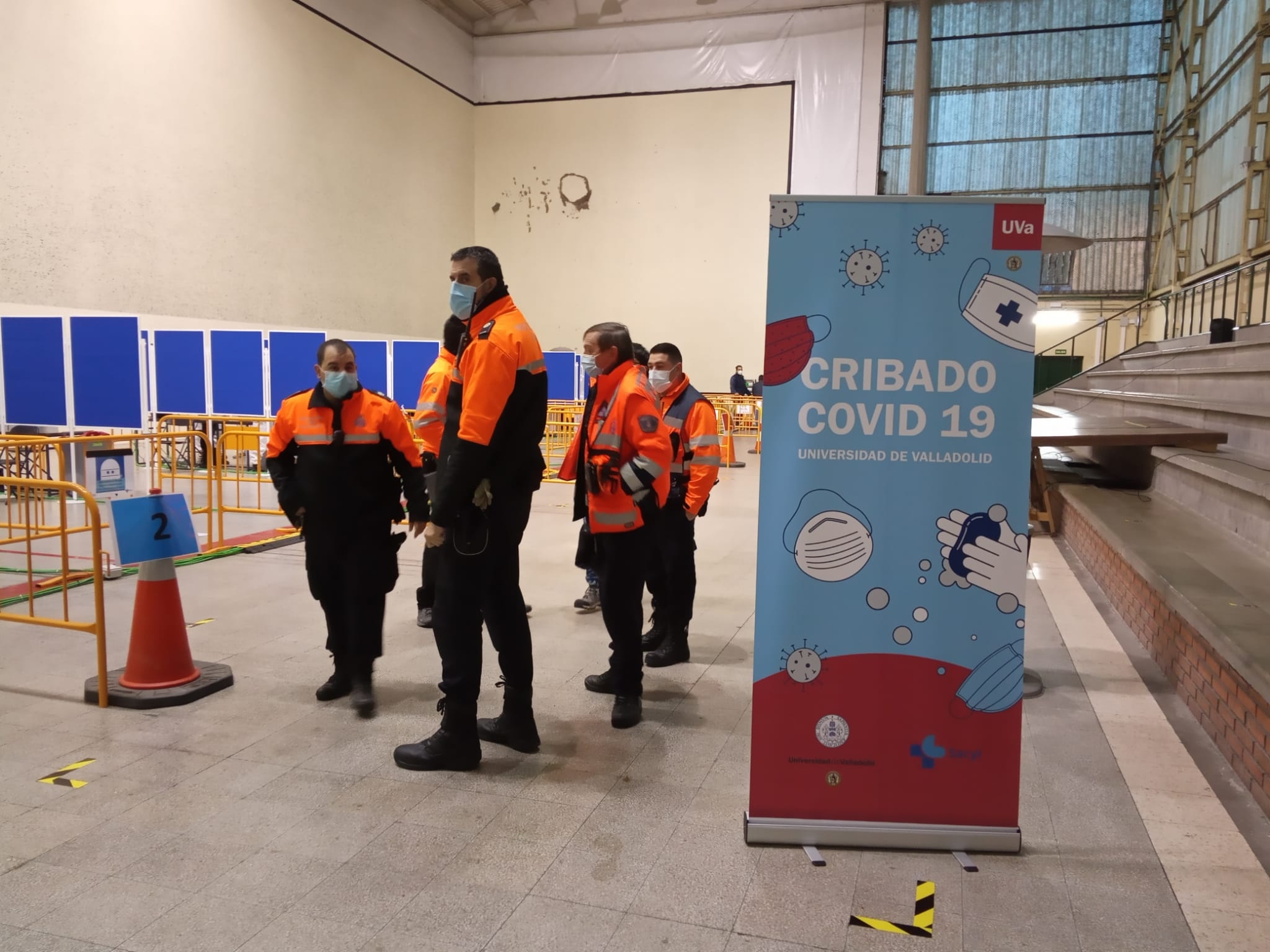 Gracias a los miembros de protección civil de Valladolid, Arroyo y Tudela por su colaboración