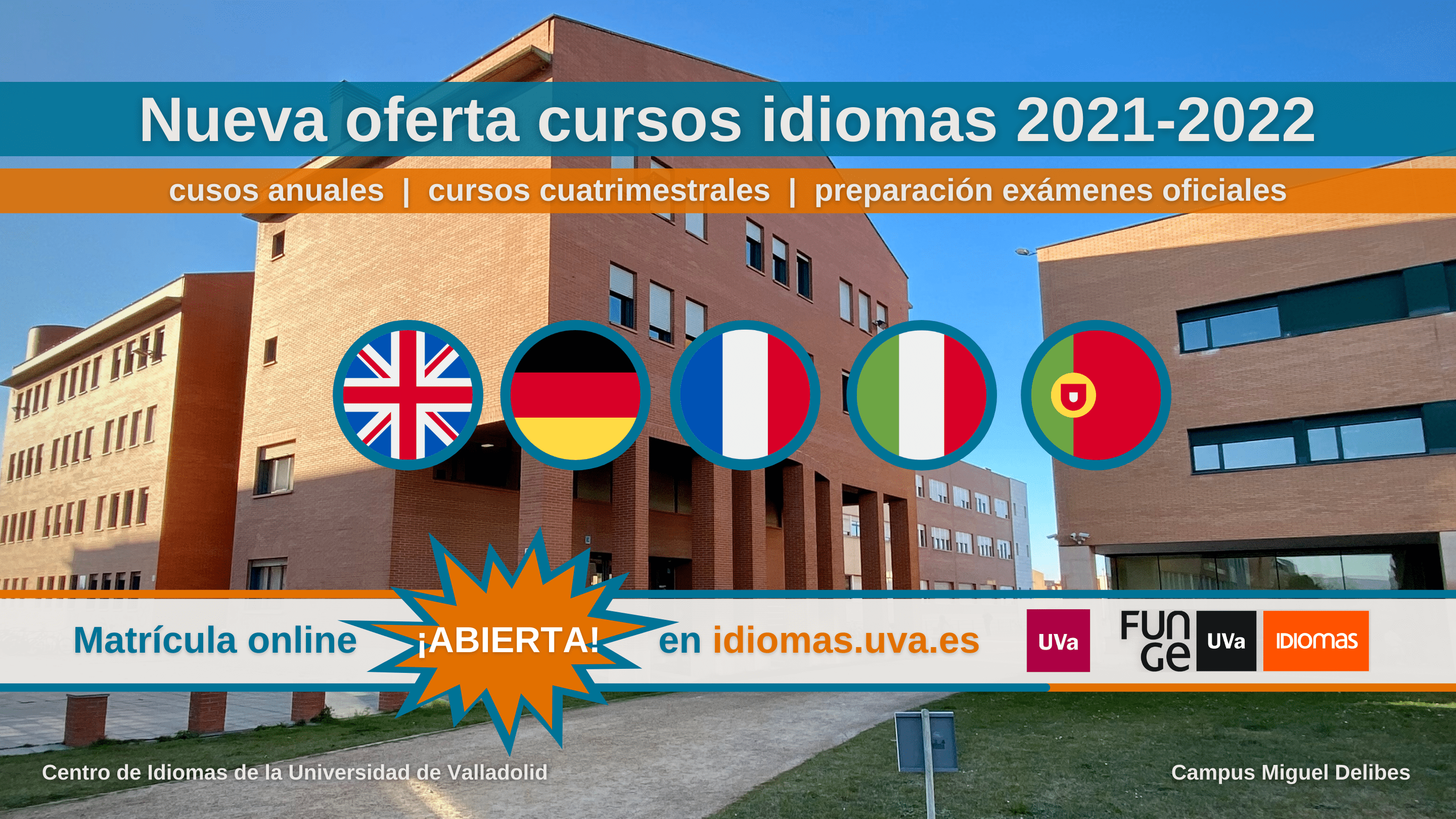 El Centro de Idiomas renueva su oferta académica con cursos anuales, cuatrimestrales y de preparación de exámenes oficiales
