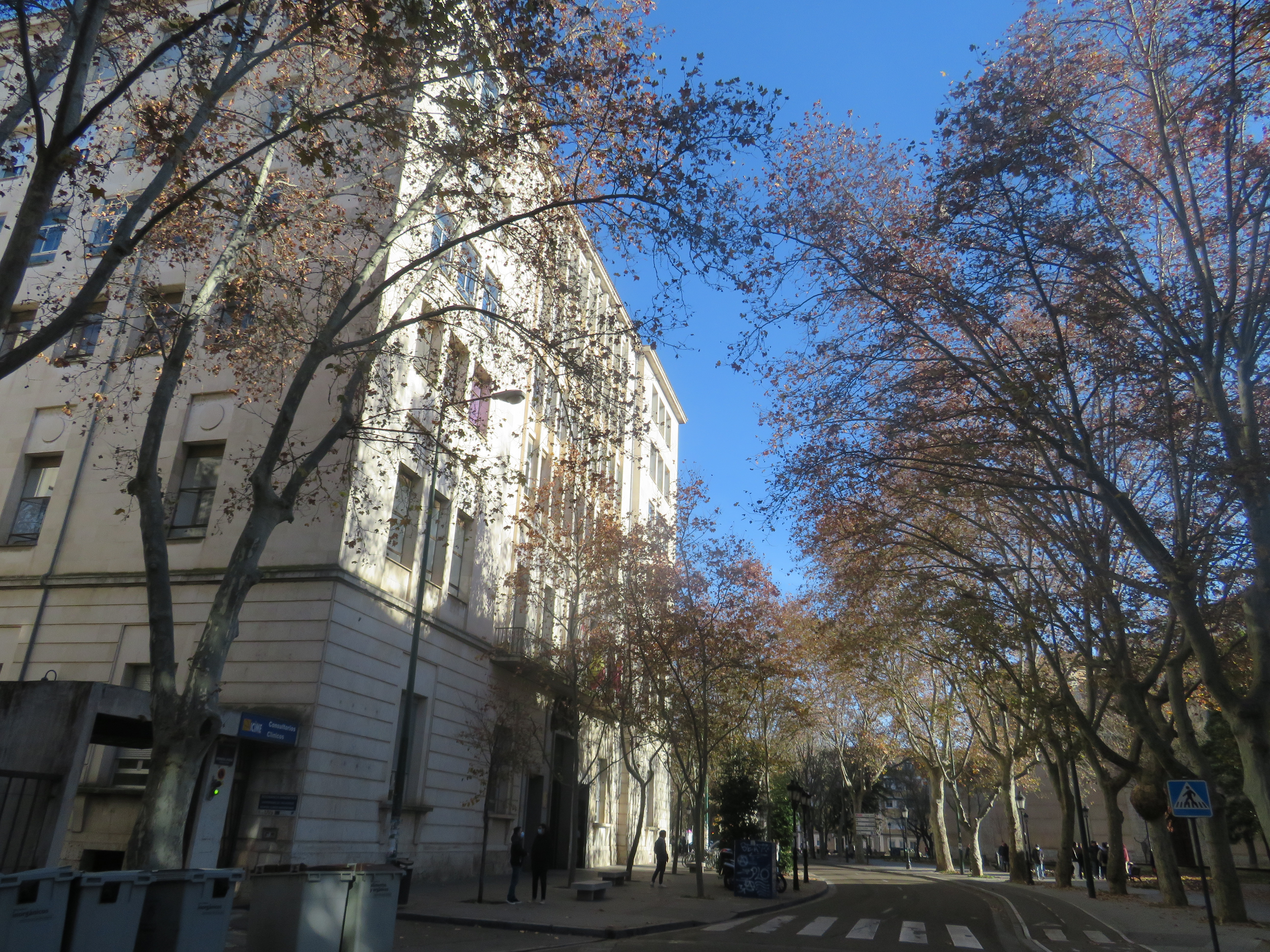 Imagen de la fachada del edificio de Ciencias de la Salud, en el que se ubica la Facultad de Enfermería