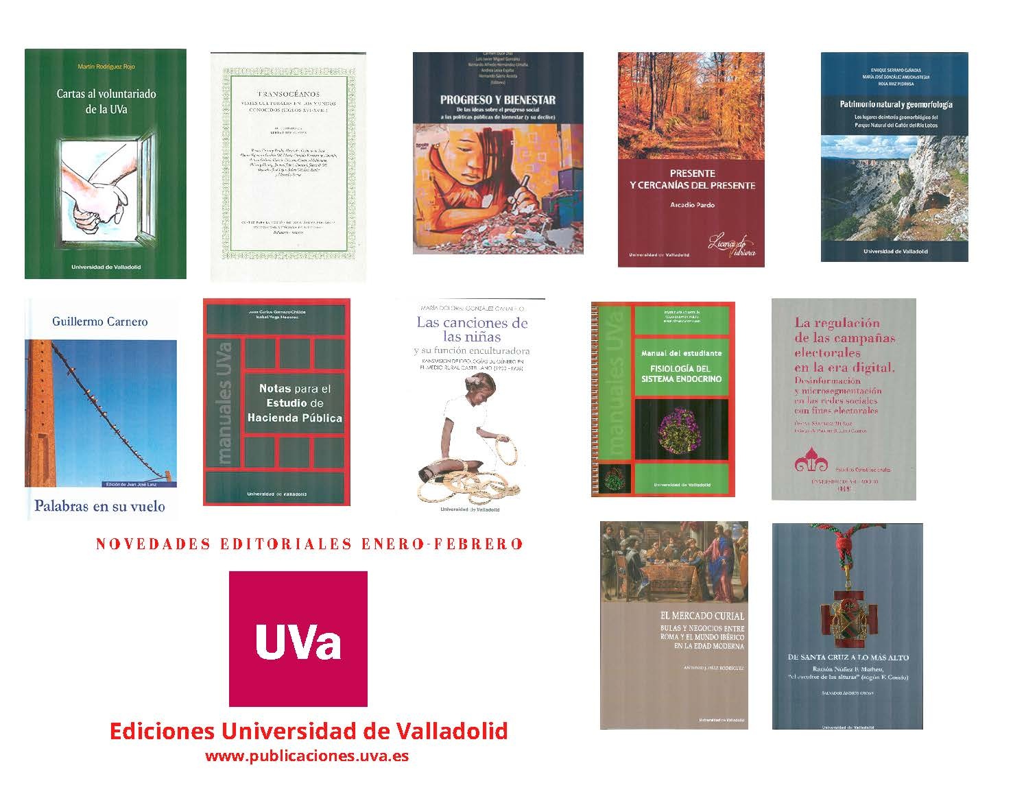 Novedades editoriales de Enero y Febrero de 2021