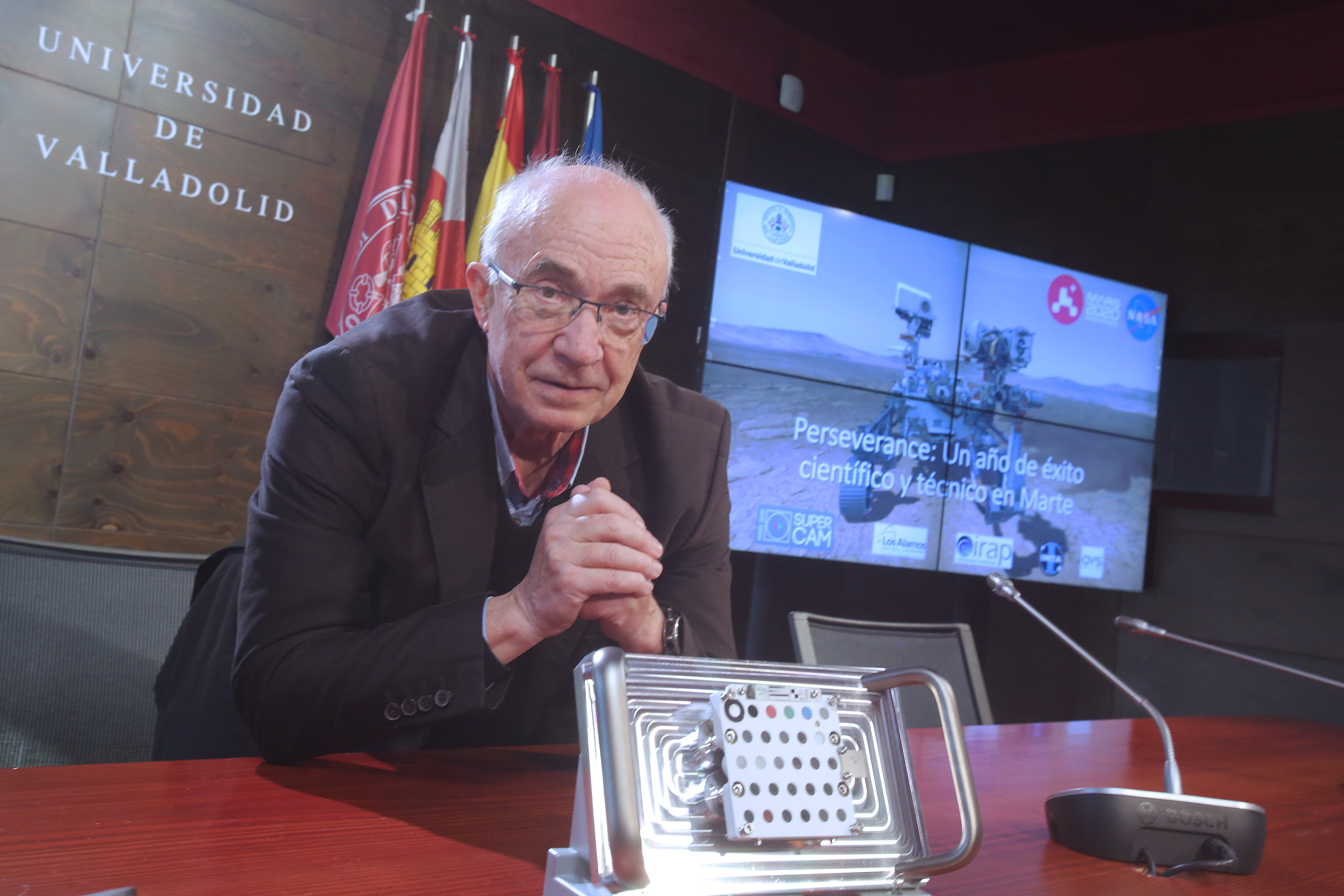 Primer aniversario del aterrizaje del Perseverance en Marte: Contribución de la Universidad de Valladolid