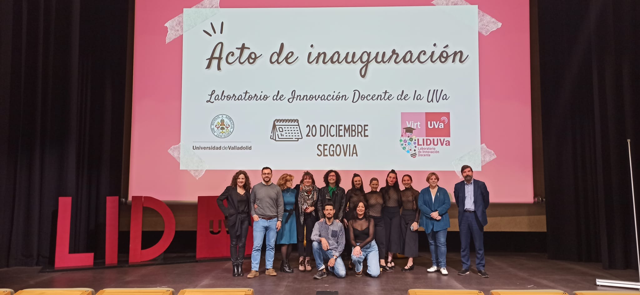 Presentación del LIDUVa en el Campus de Segovia
